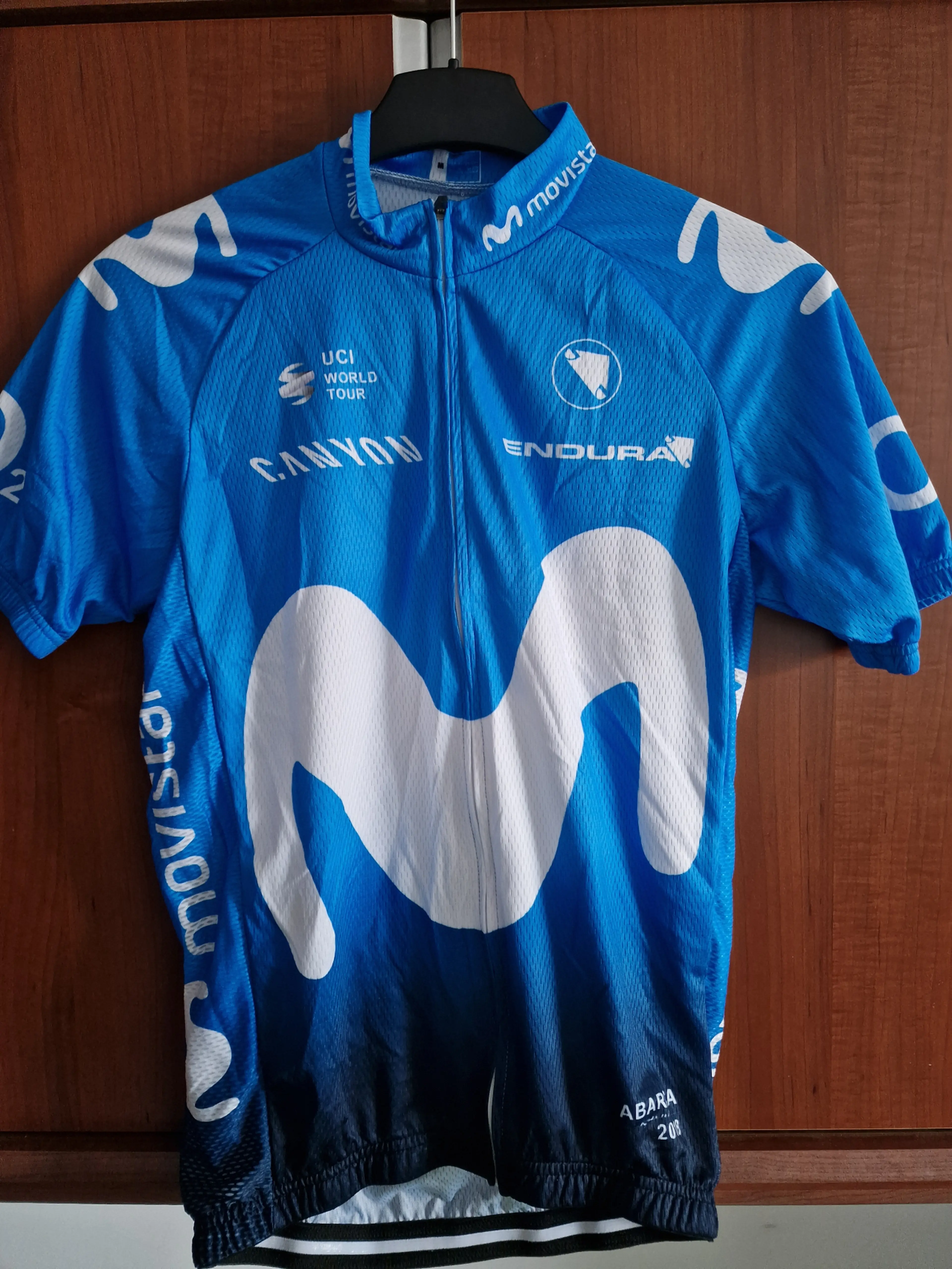 1. Tricou / jersey ciclism replica Team Movistar