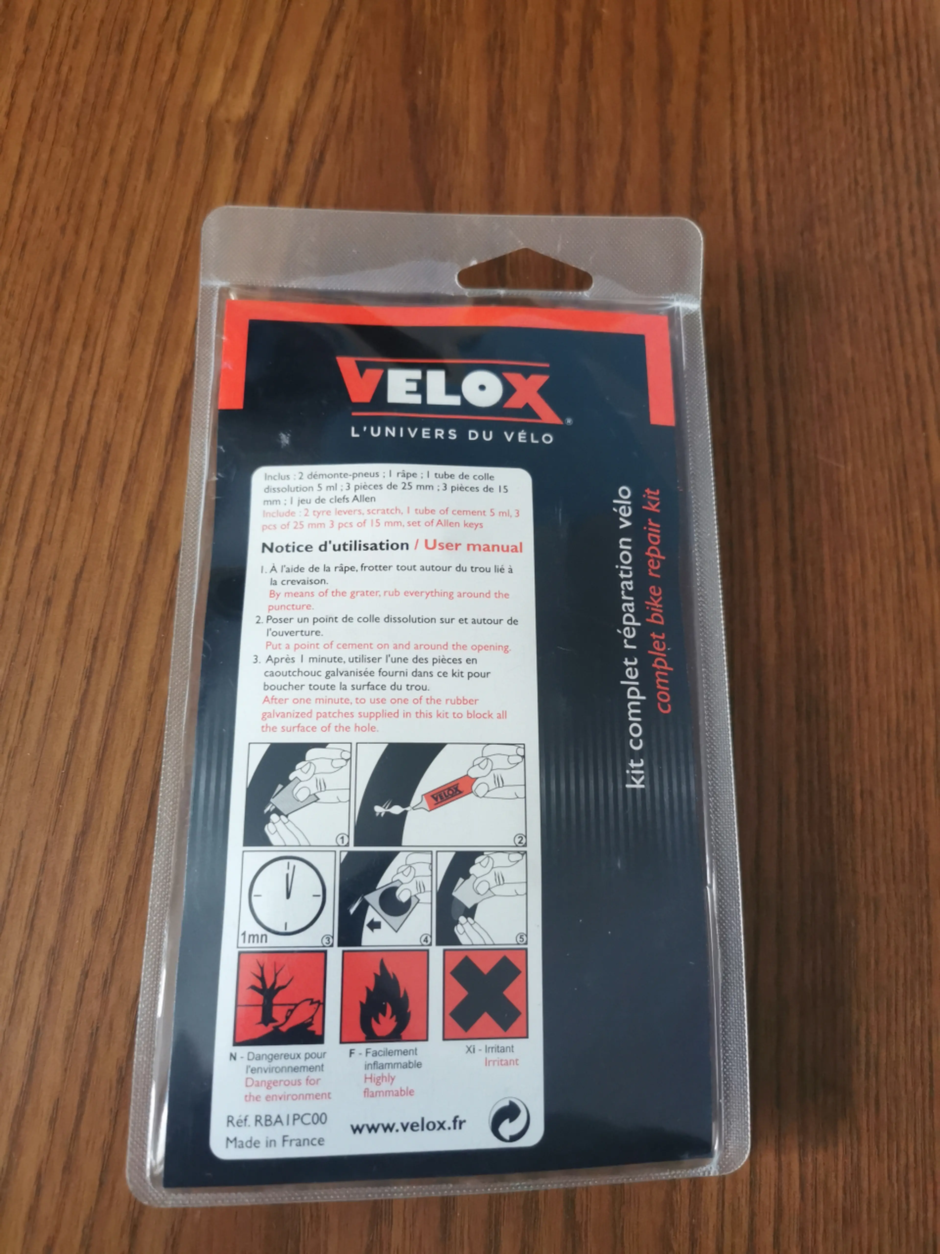 1. Kit reparatie velox