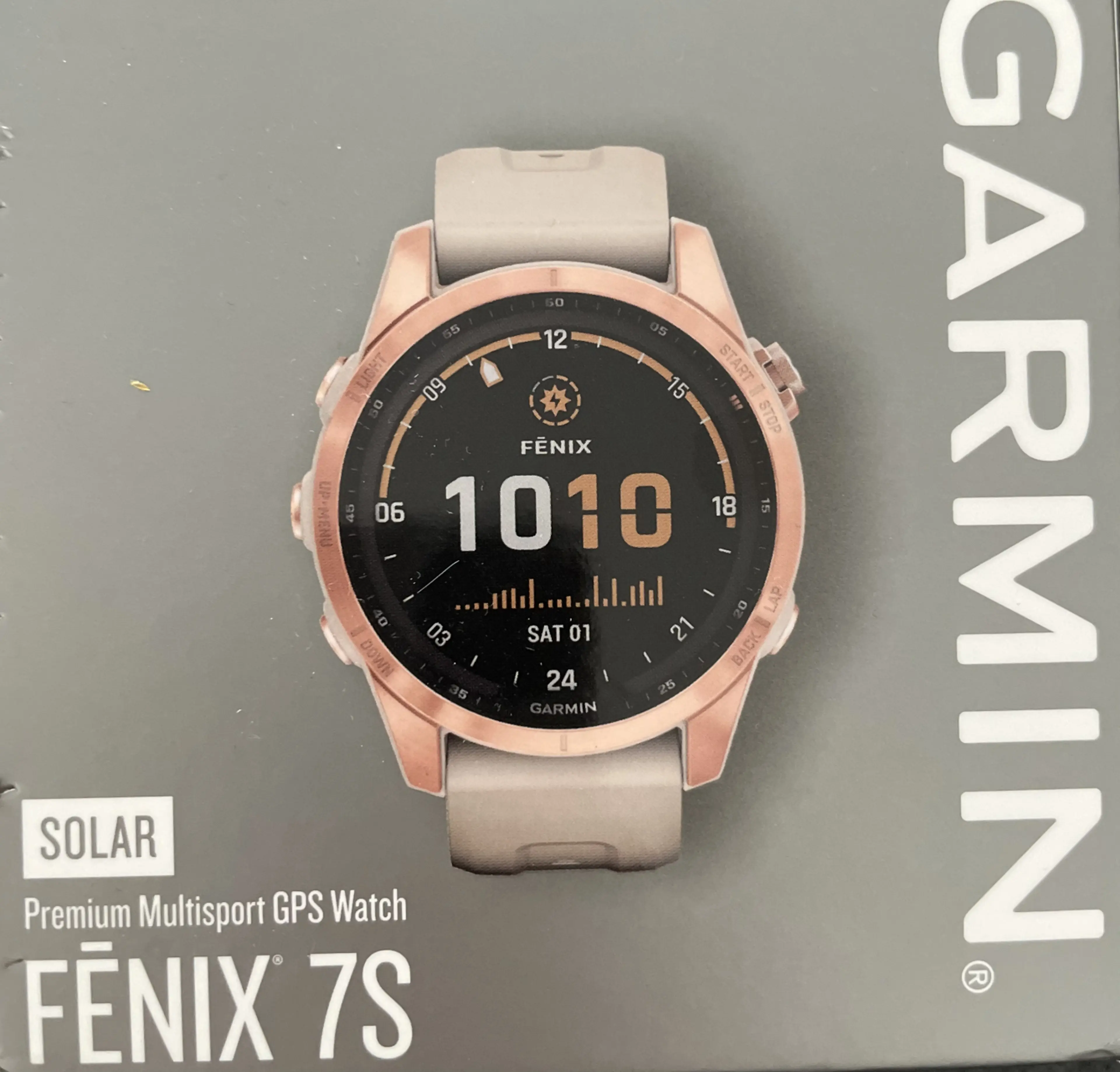 1. Smartwatch nou Garmin Fenix 7s Solar