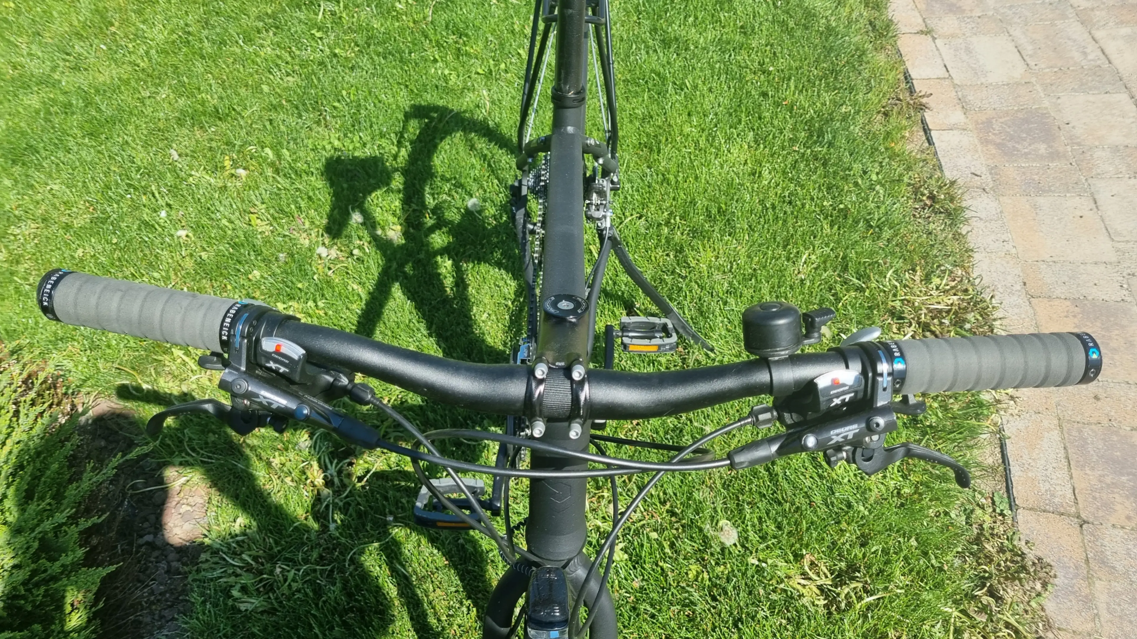 5. Bicicleta de ture/ oras Rabeneick TS8, Shimano XT, marime 52cm