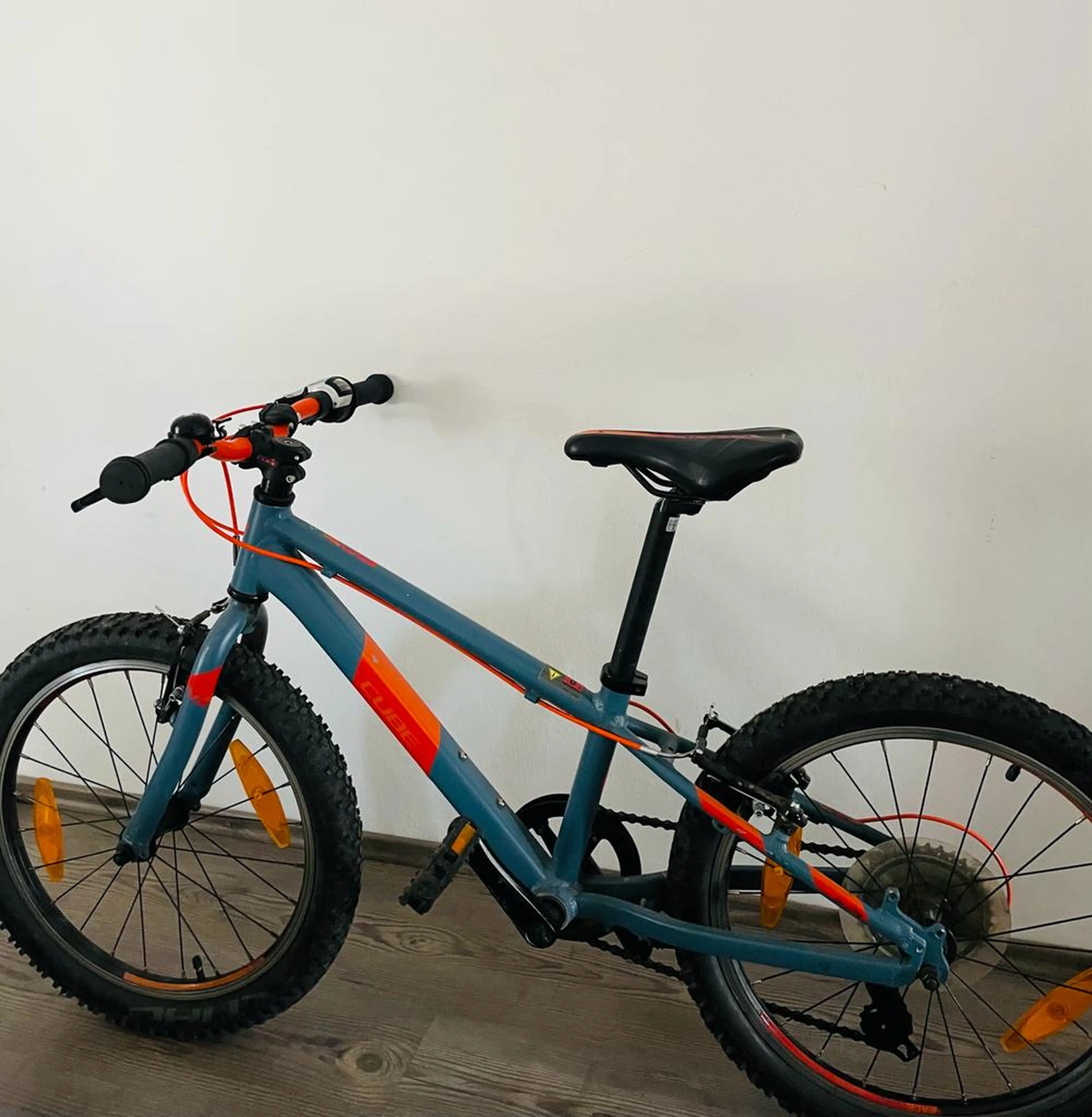 Image Vand Bicicleta Cube Acid 200, 20 inch, Grey - Orange