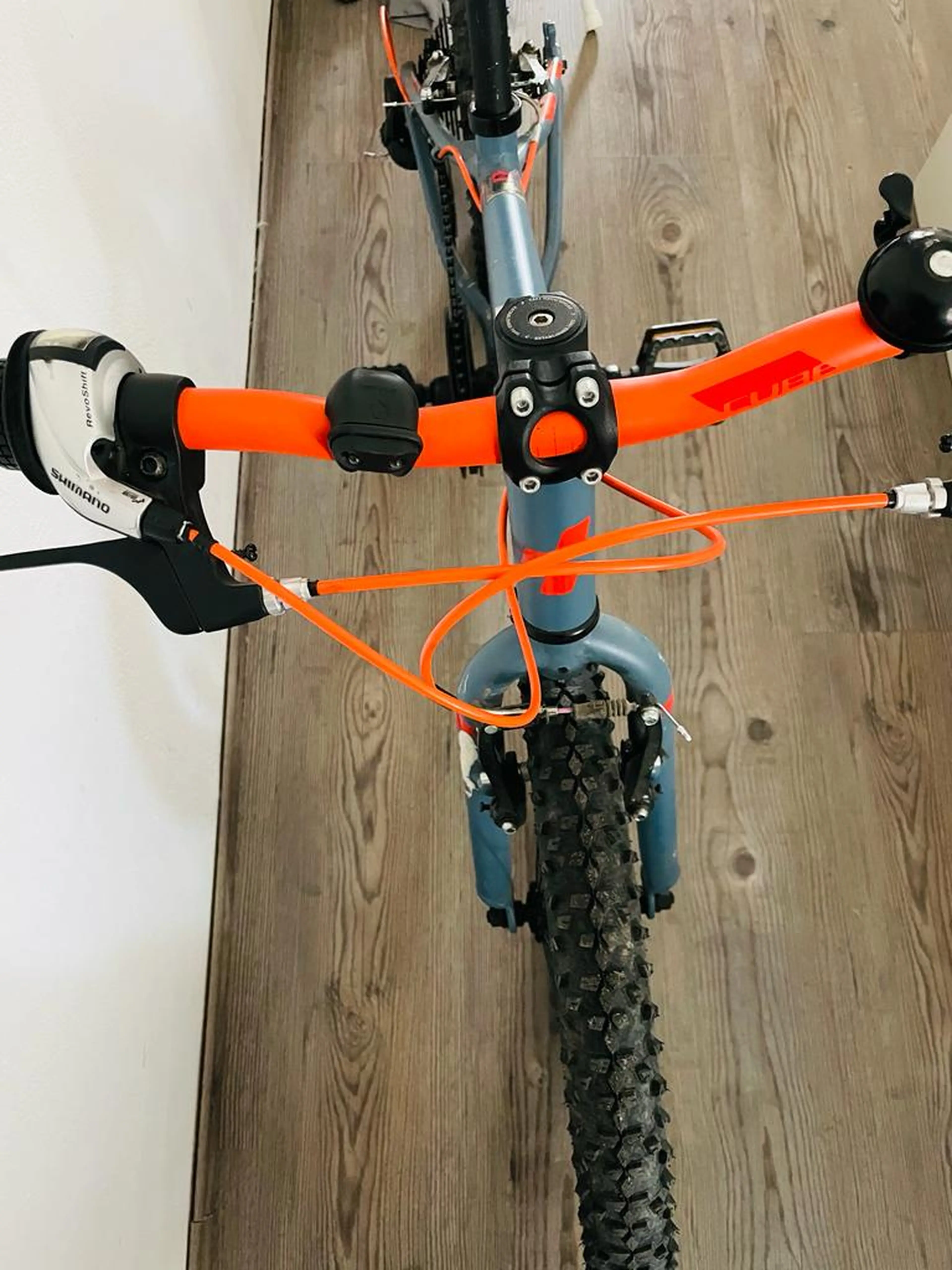 2. Vand Bicicleta Cube Acid 200, 20 inch, Grey - Orange