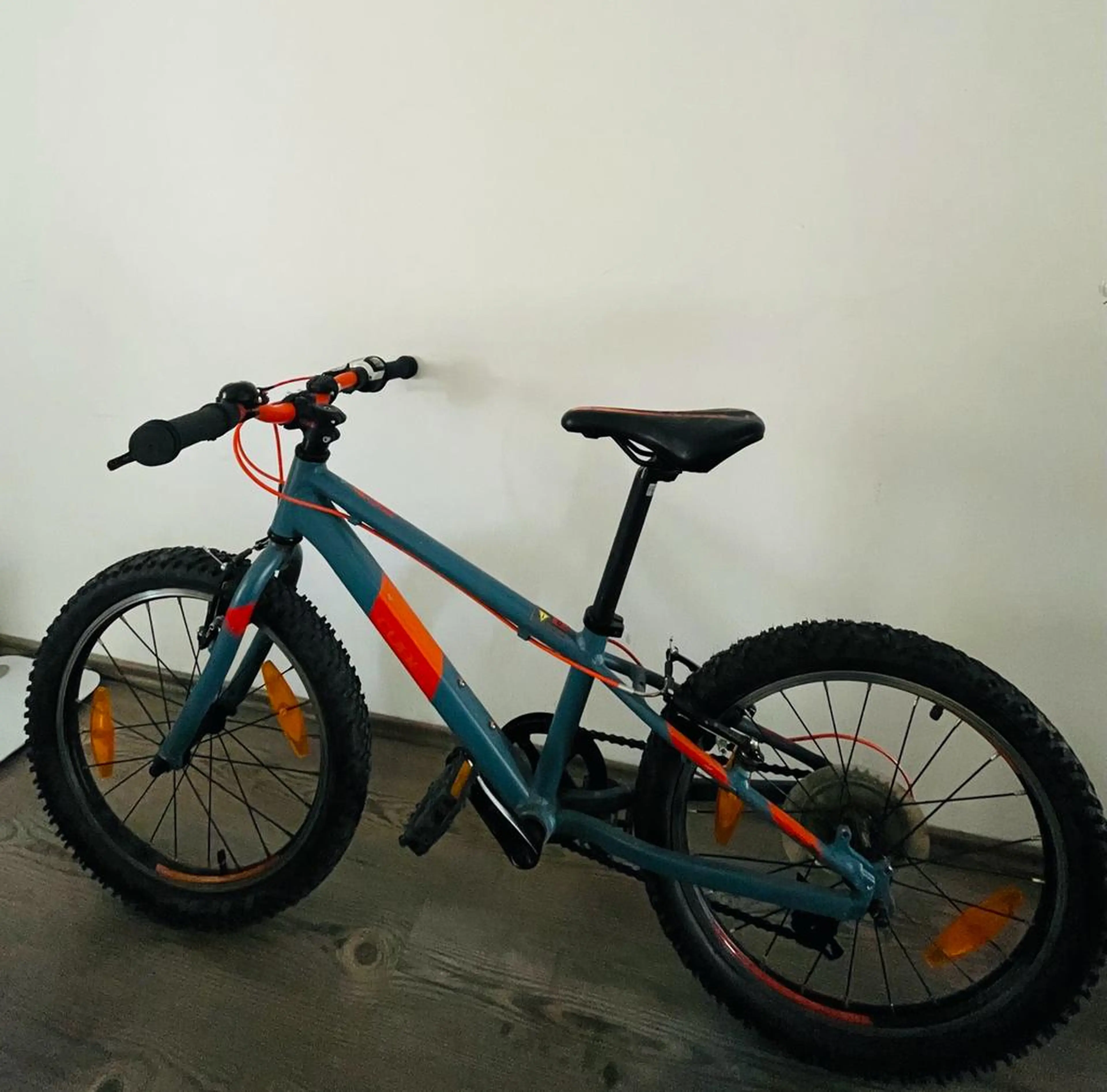 4. Vand Bicicleta Cube Acid 200, 20 inch, Grey - Orange