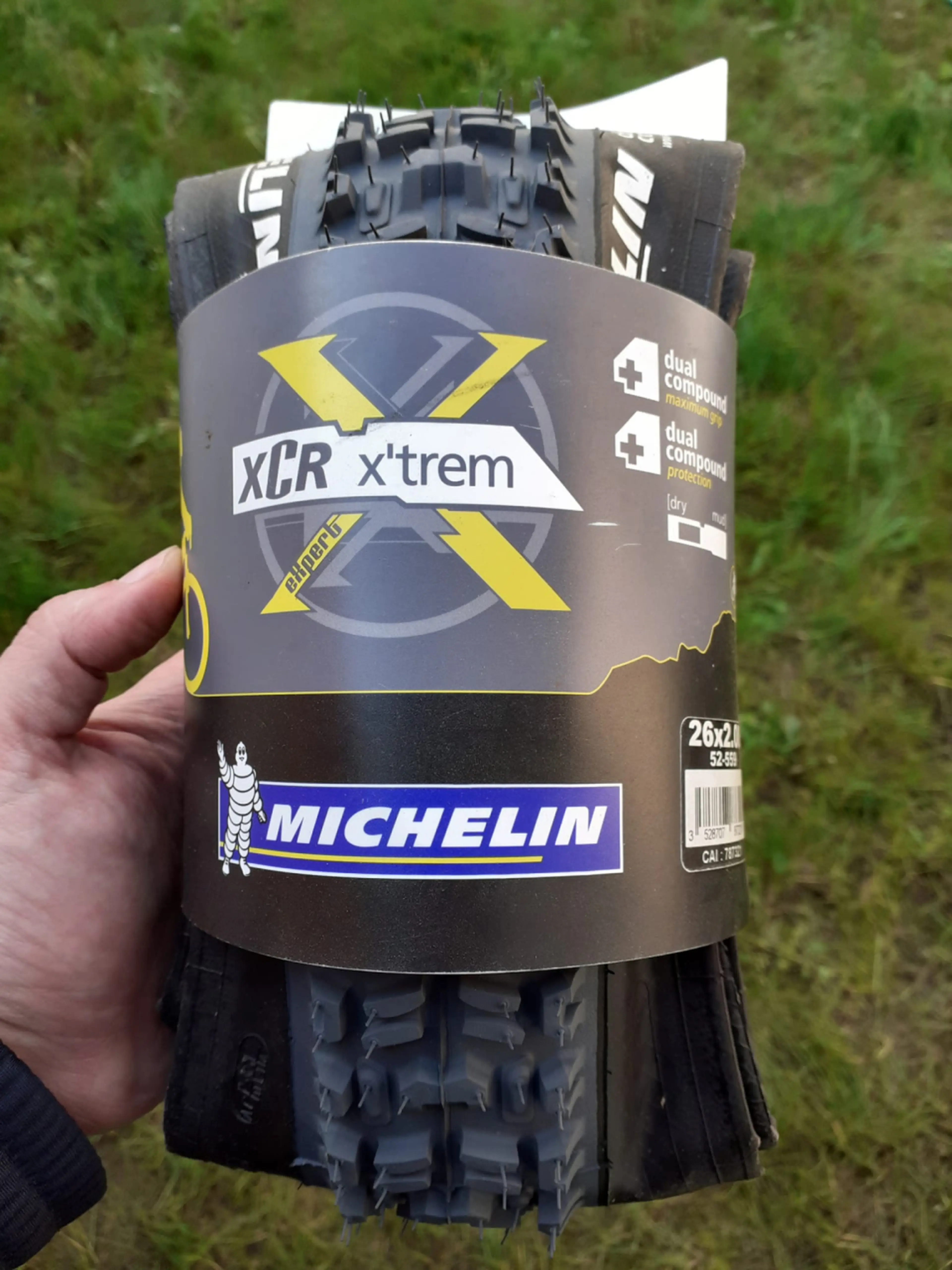 Image Anvelopa Michelin XCR Fold 26" 26x2.00 52-559 black