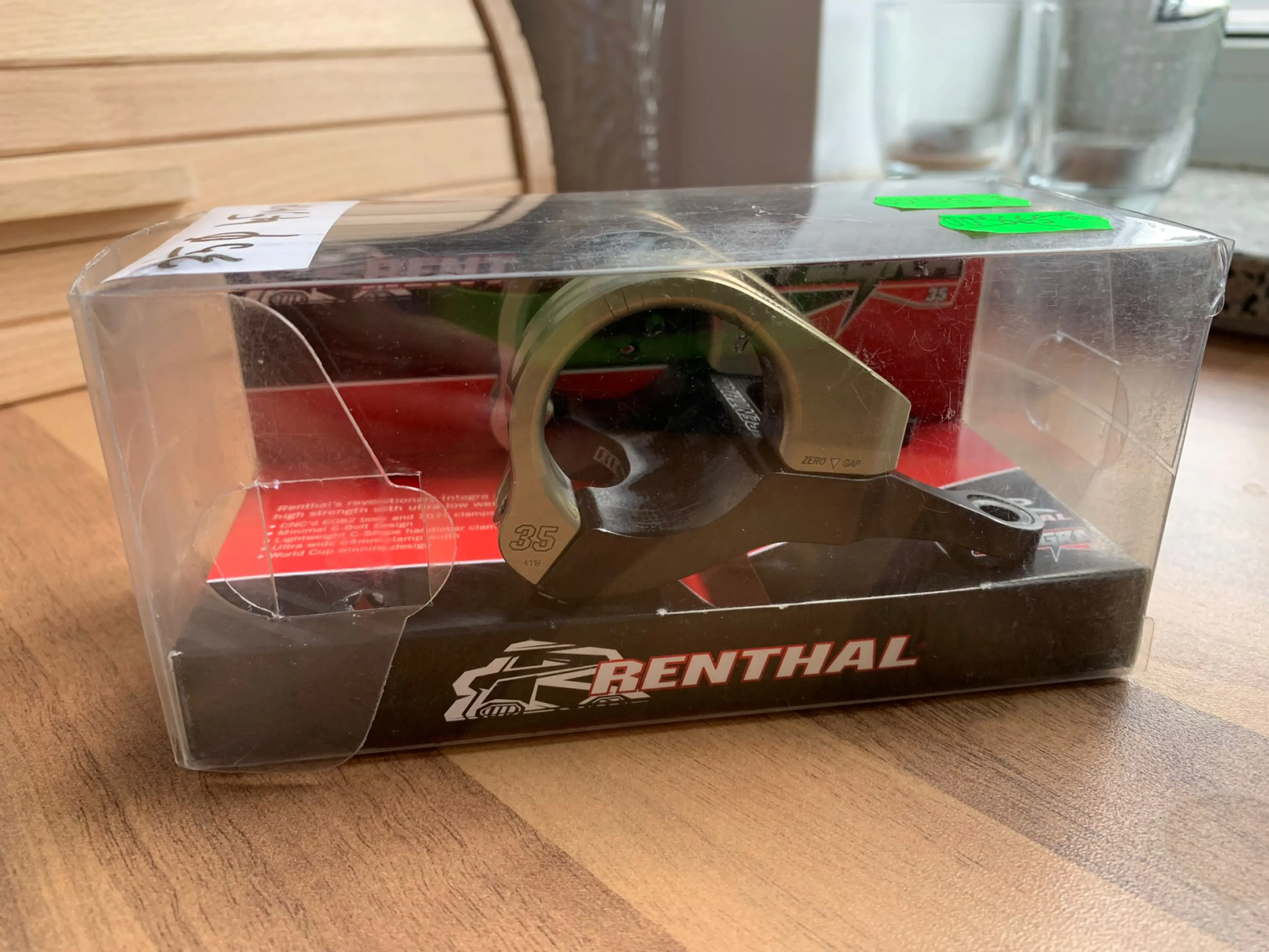 1. Renthal integra 2 35 lungime 50mm rise 0