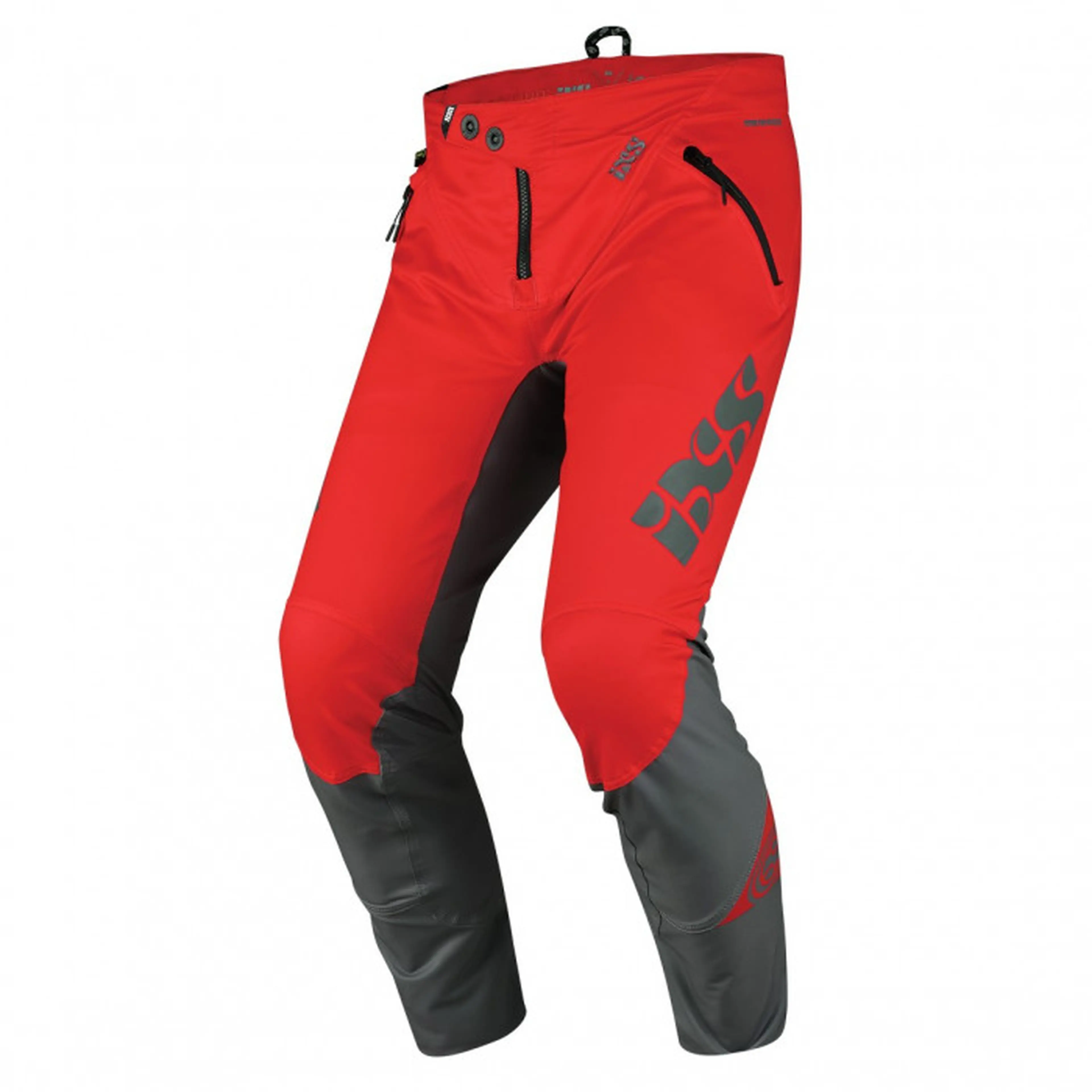 Image IXS TRIGGER PANTS RED-GRAPHITE
