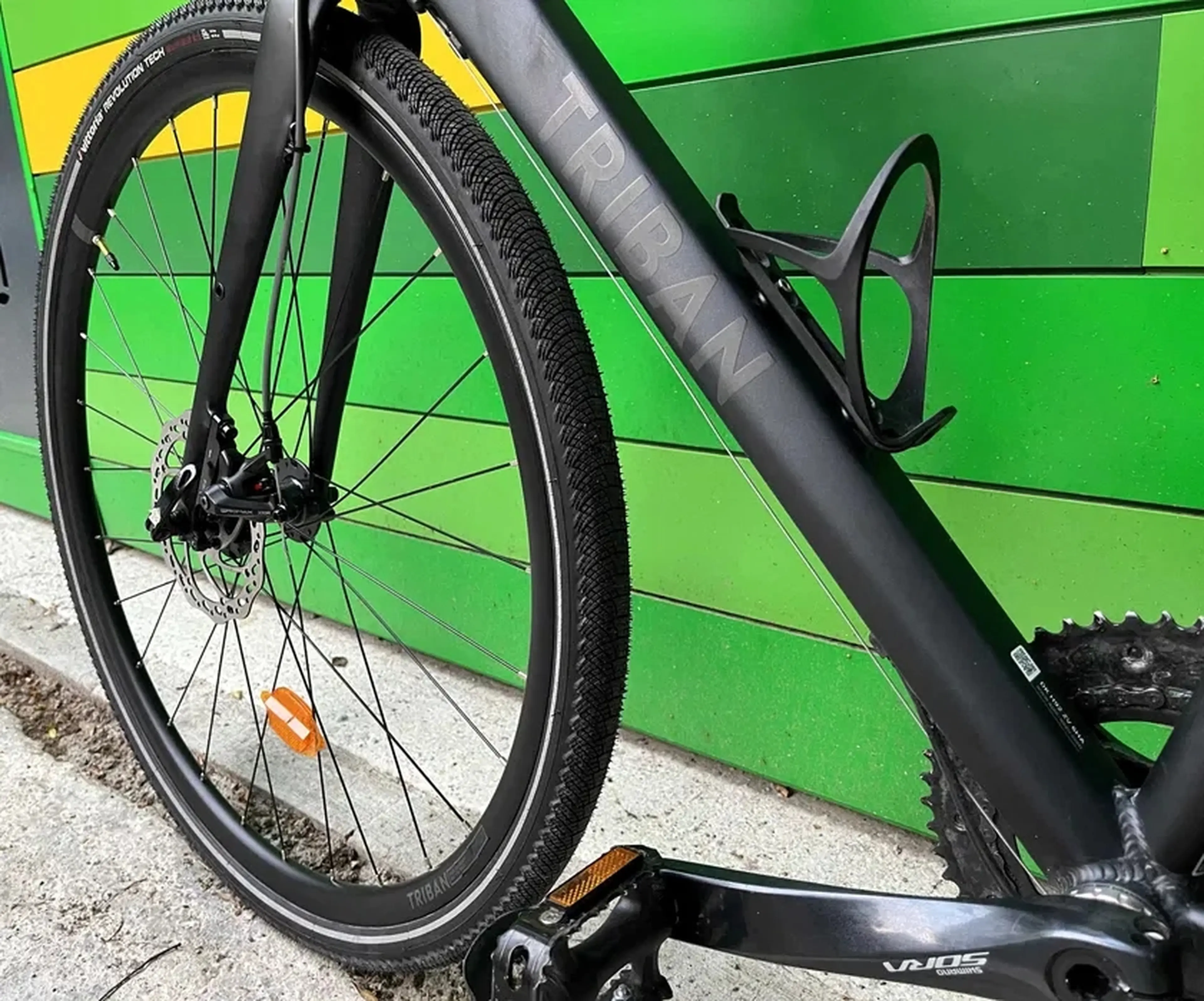 2. Bicicleta sosea / gravel / ciclocross Triban RC500