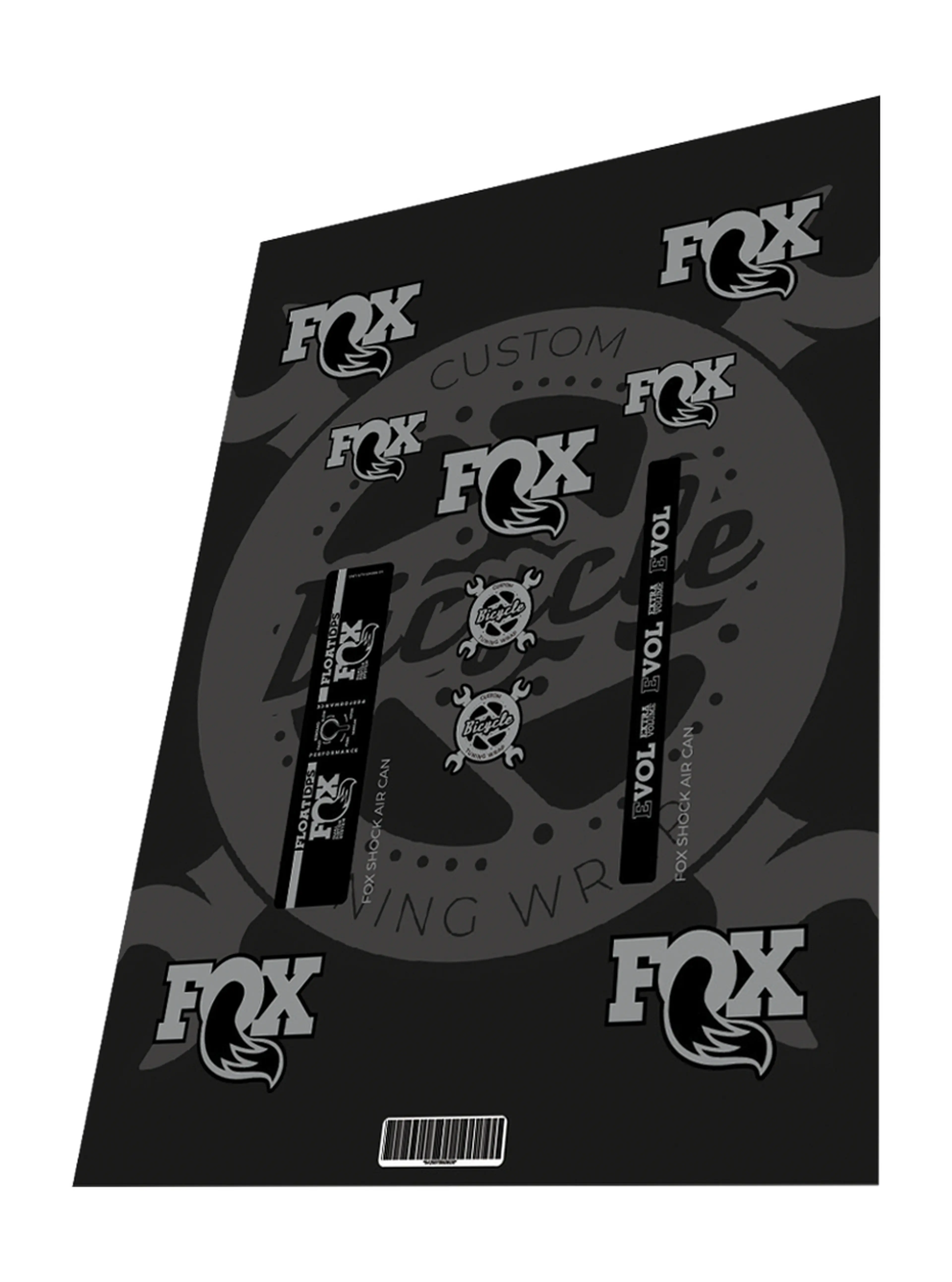 Image Stickere Fox Float DPS 2018 Performance Silver Grey