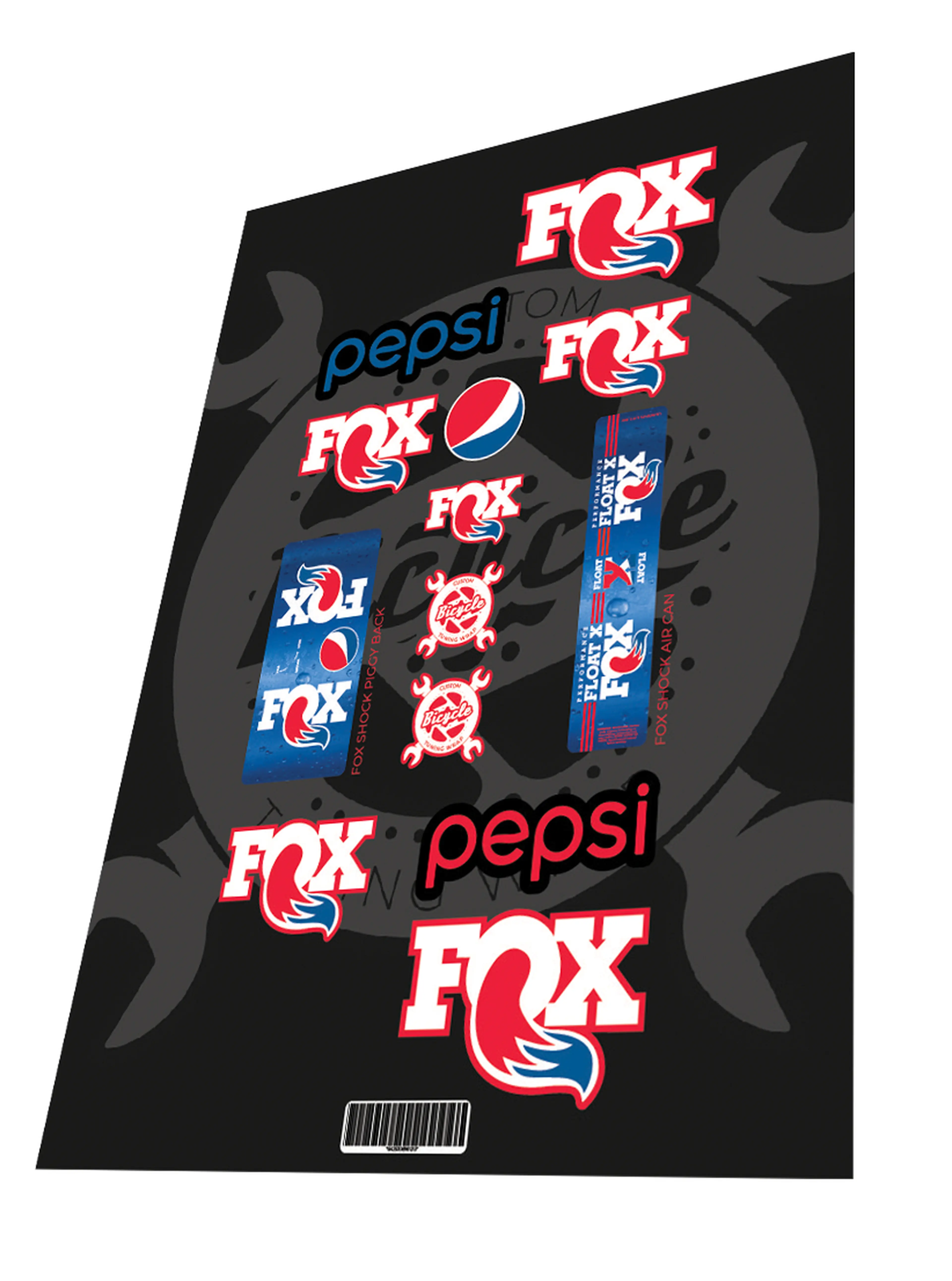 Image Stickere Fox Float X Performance 2016 Pepsi Edition