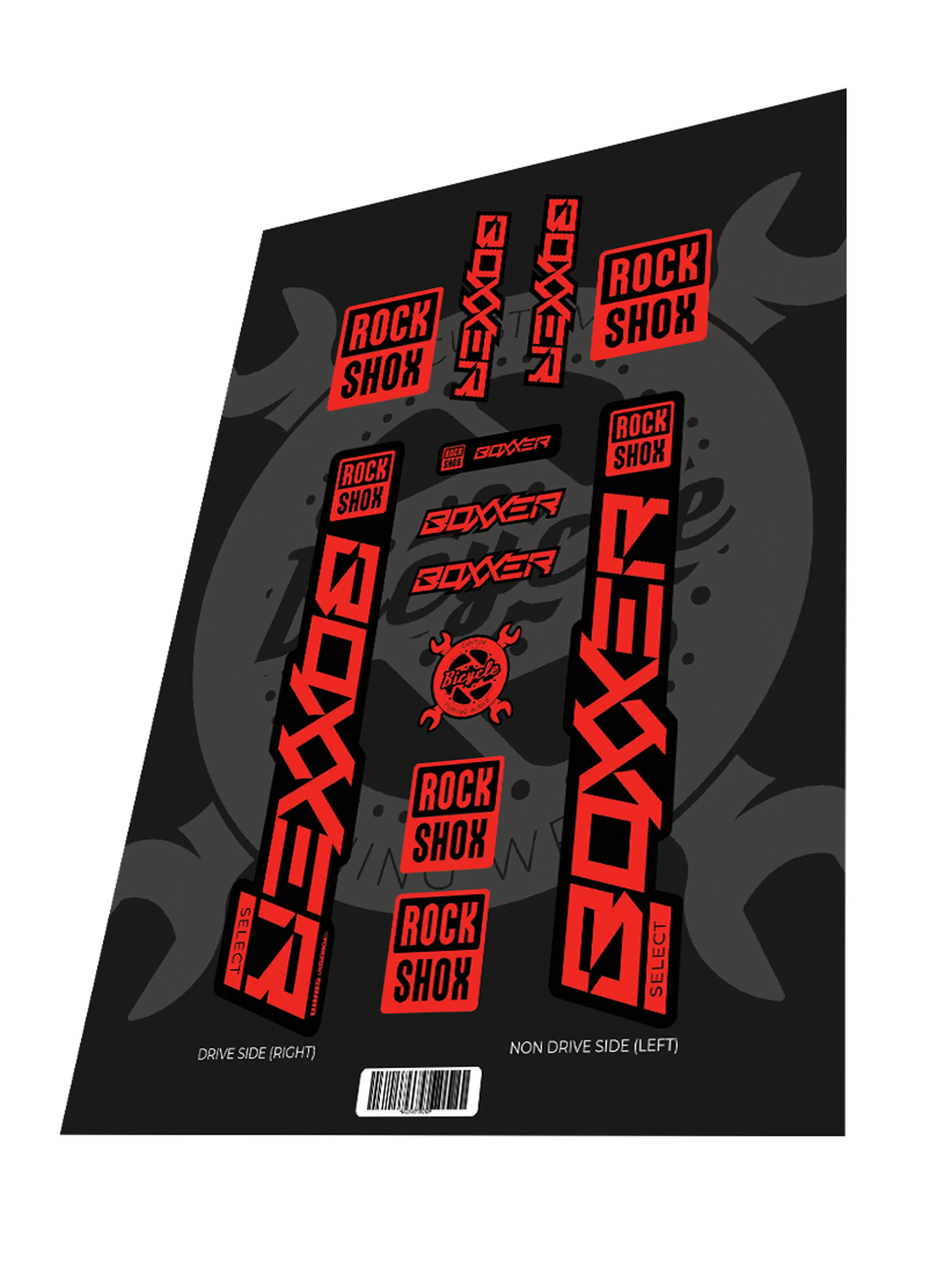Image Stickere Rockshox Boxxer Select RC Blood Red 2022