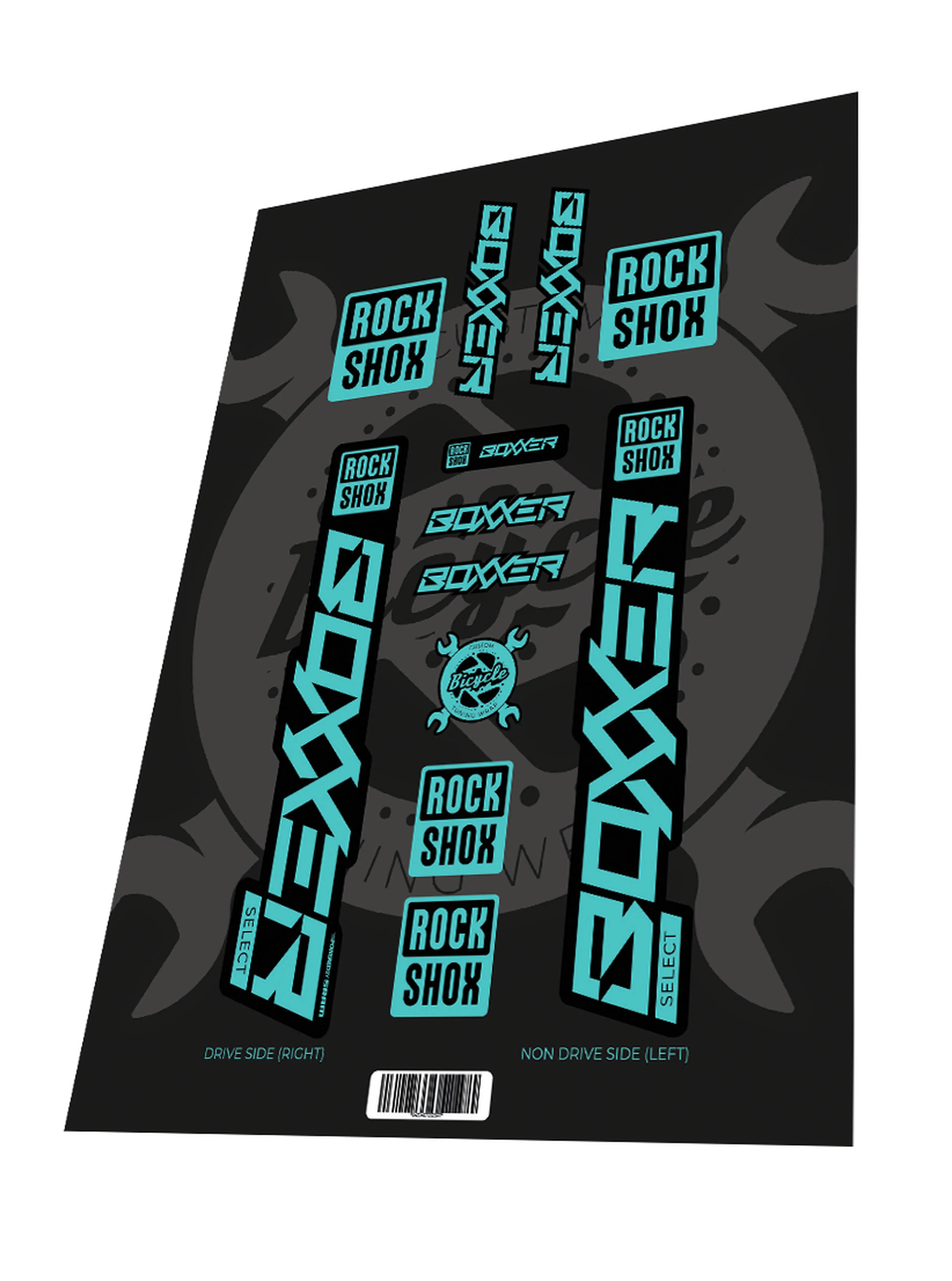 Image Stickere Rockshox Boxxer Select RC Sky Blue 2022