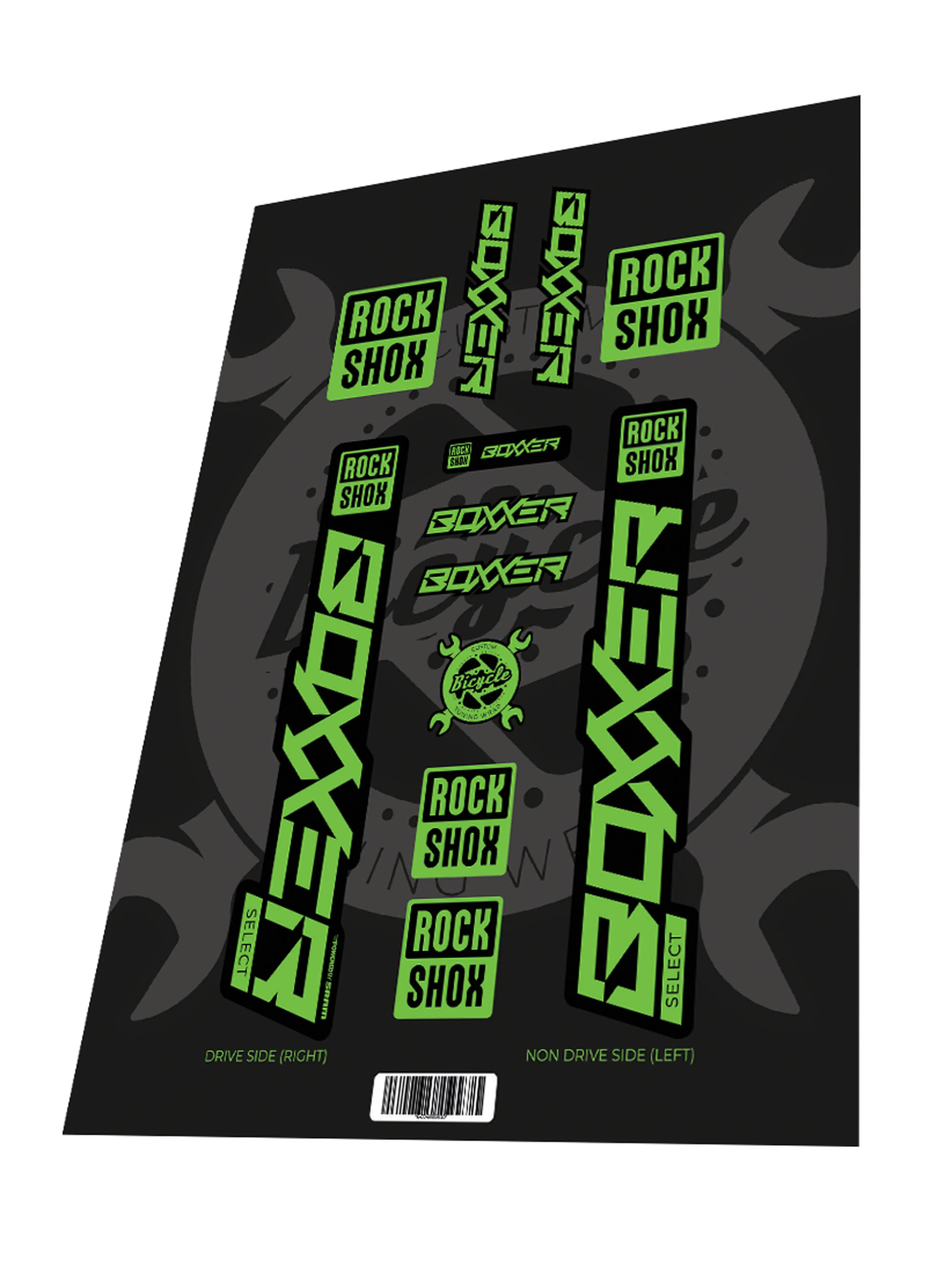 Image Stickere Rockshox Boxxer Select RC Toxic Green 2022