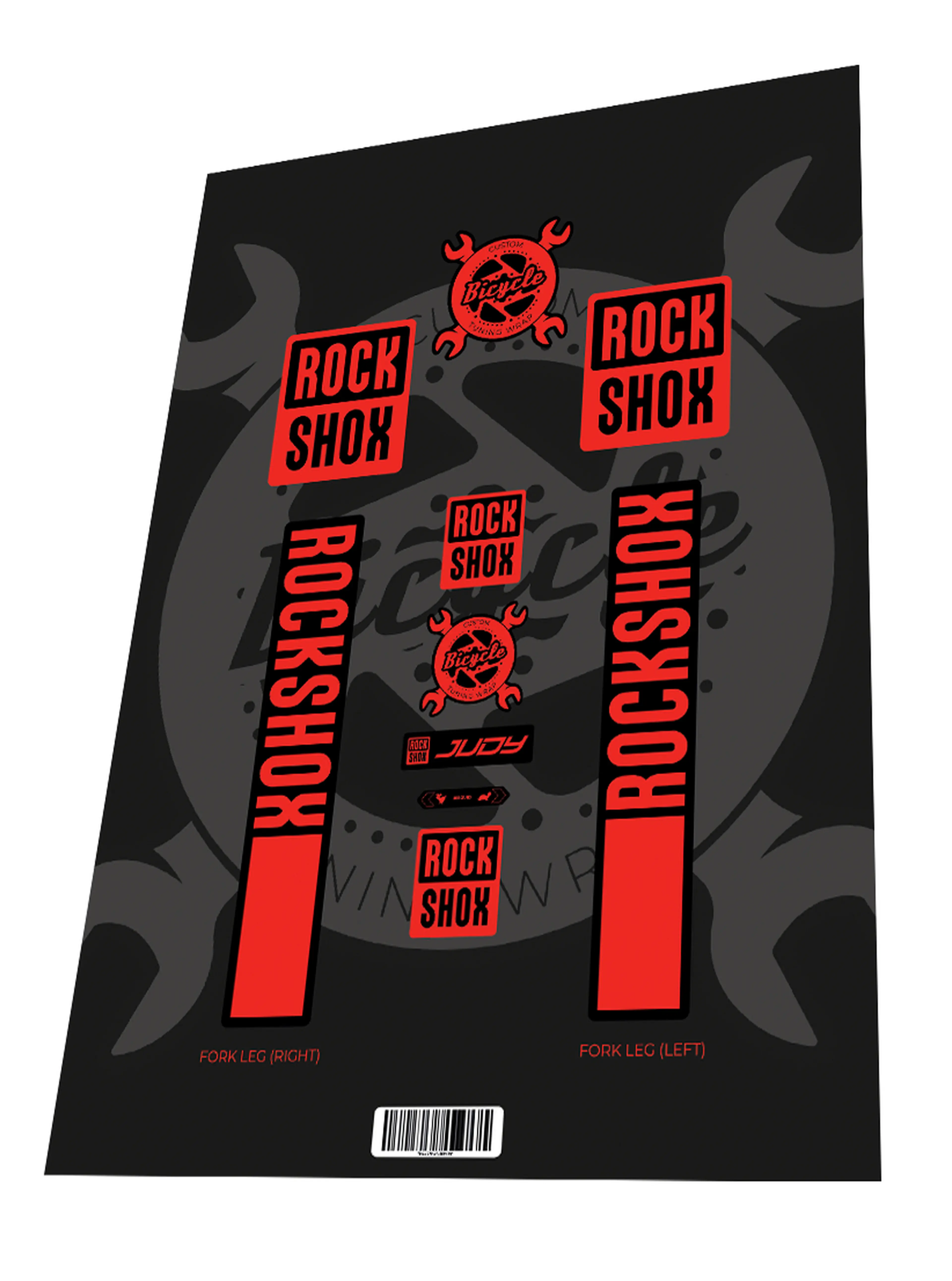Image Stickere Rockshox Judy Blood Red 2023