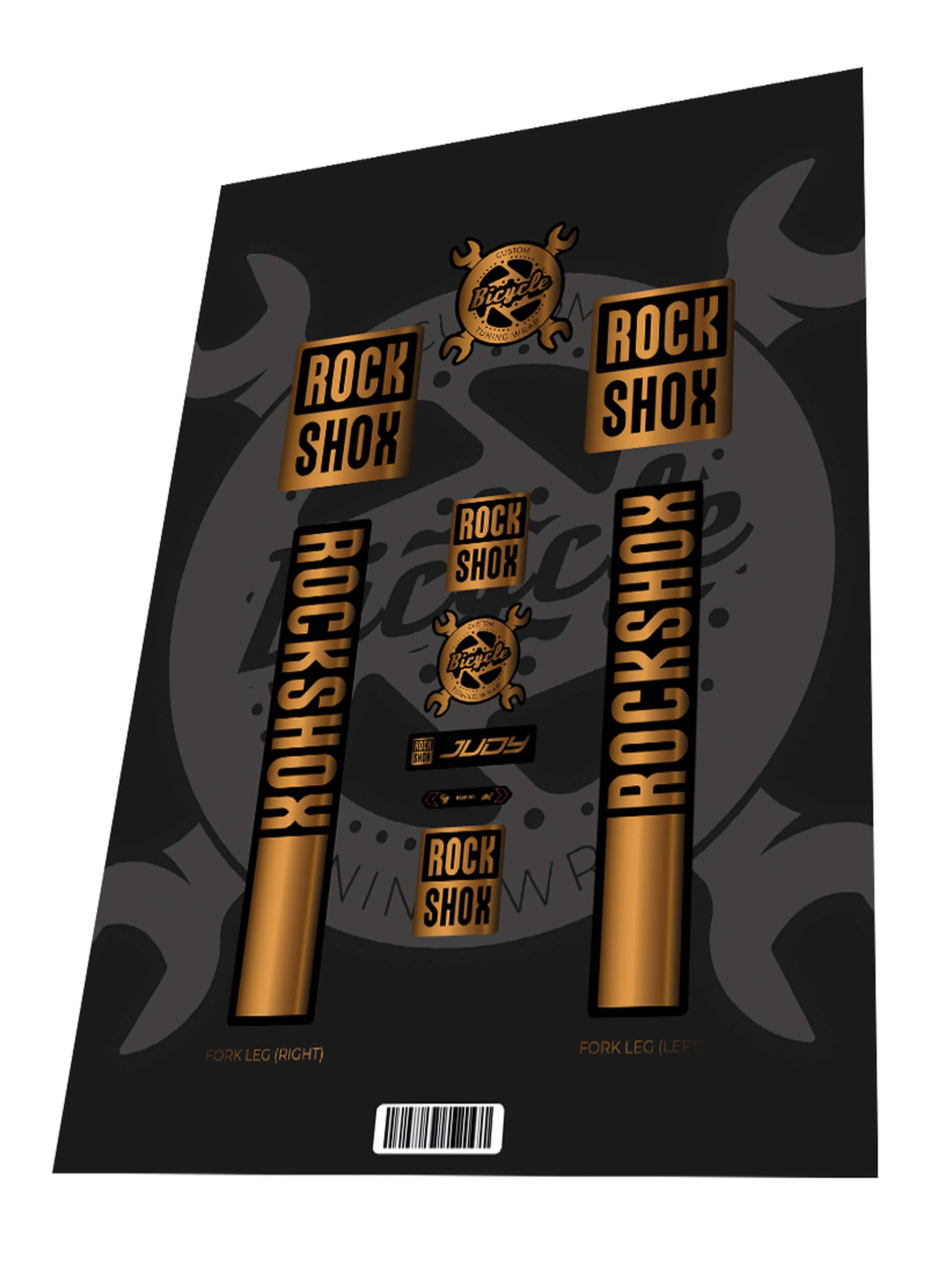 1. Stickere Rockshox Judy Gold 2023