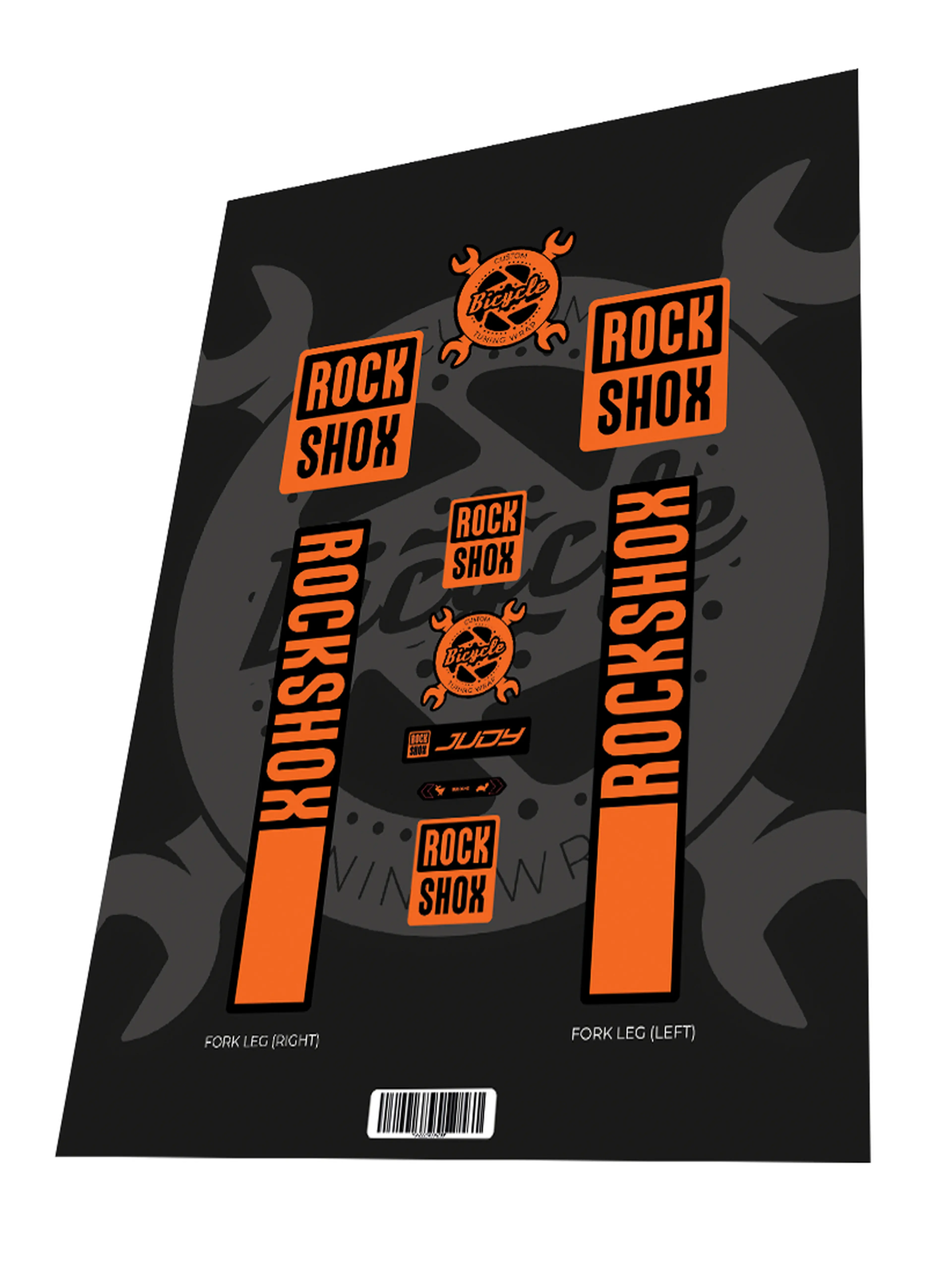 Image Stickere Rockshox Judy Orange 2023
