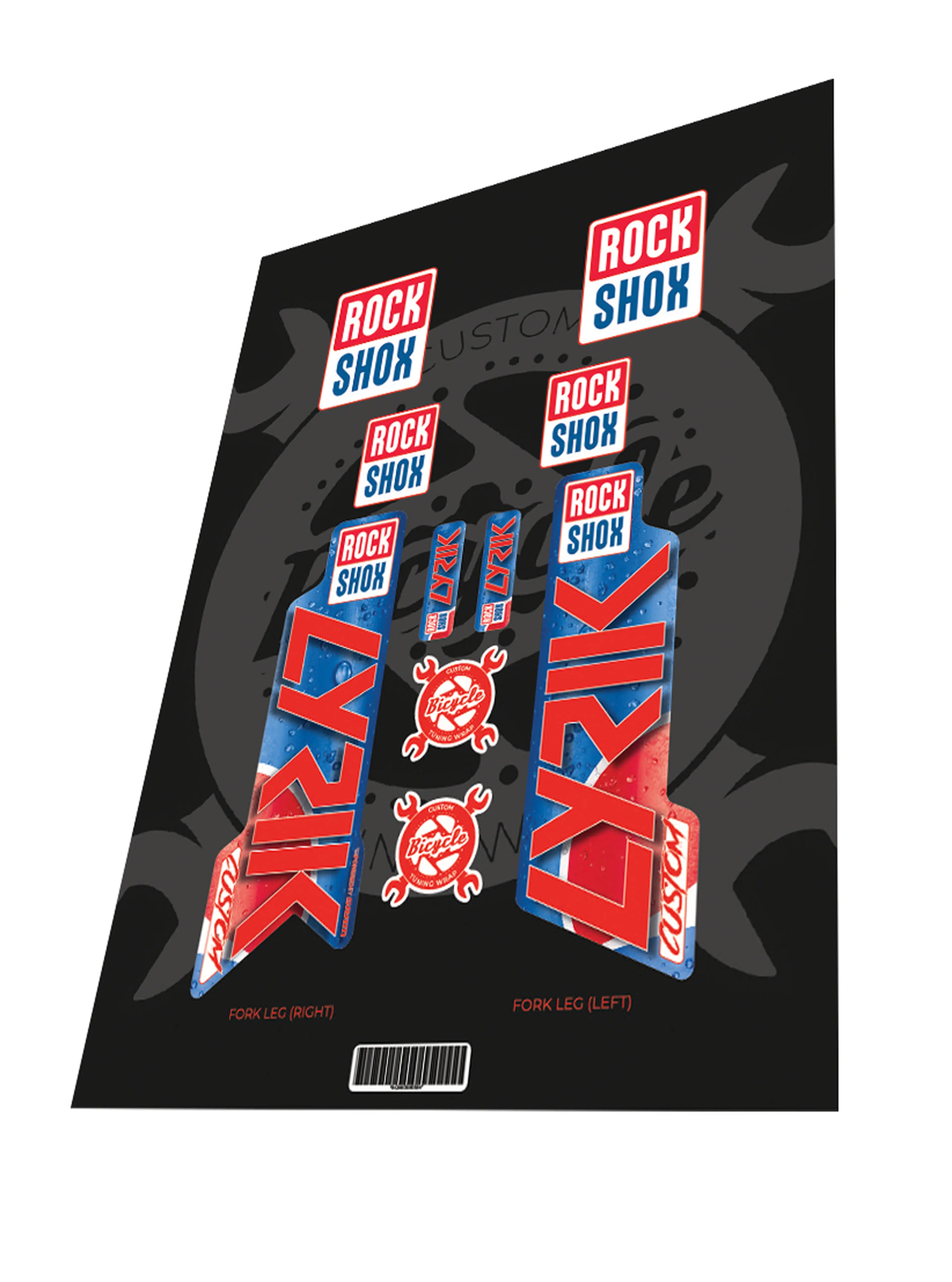 Image Stickere Rockshox Lyrik 2022 Pepsi Edition