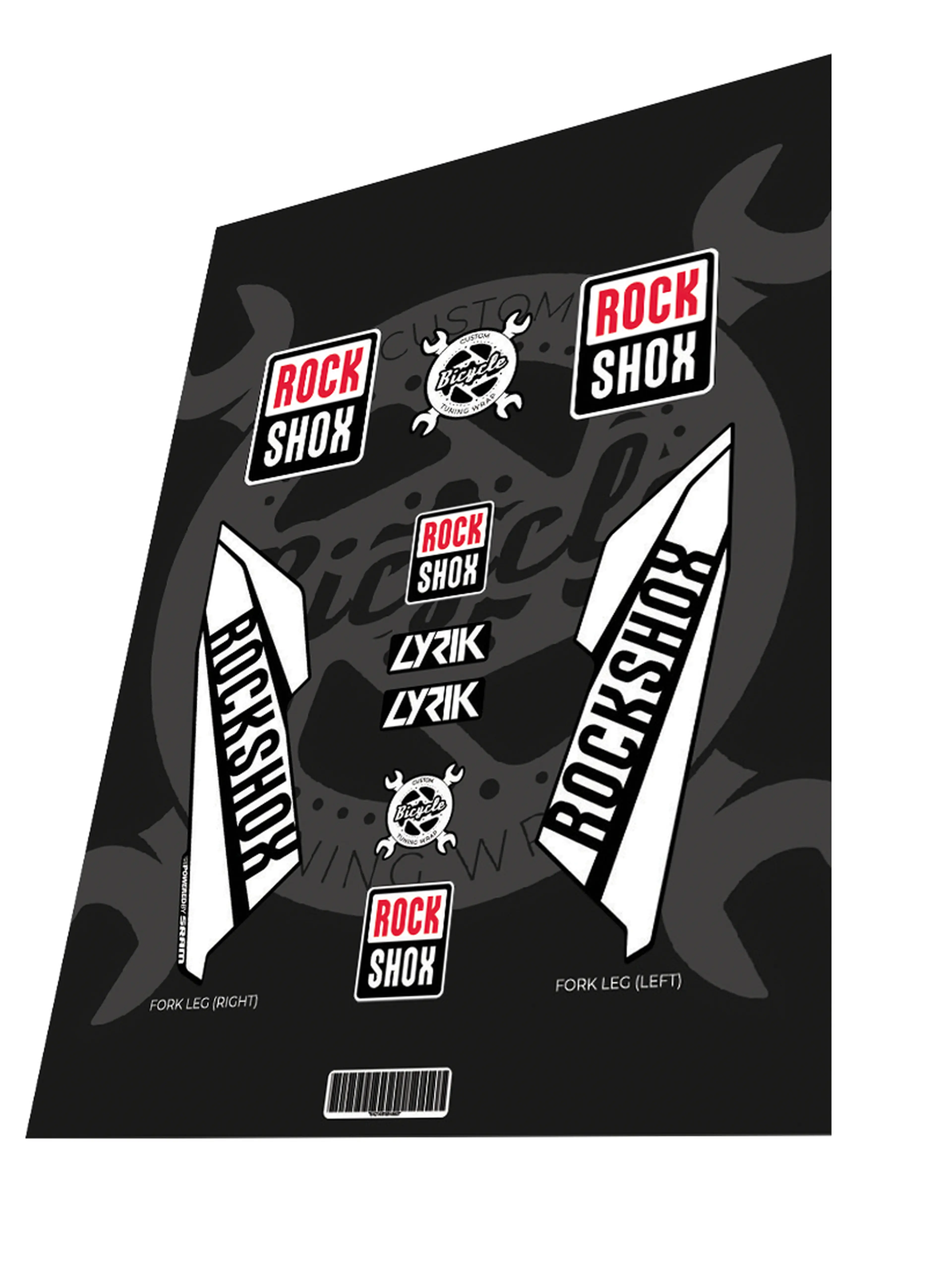 1. Stickere Rockshox Lyrik OEM 2016