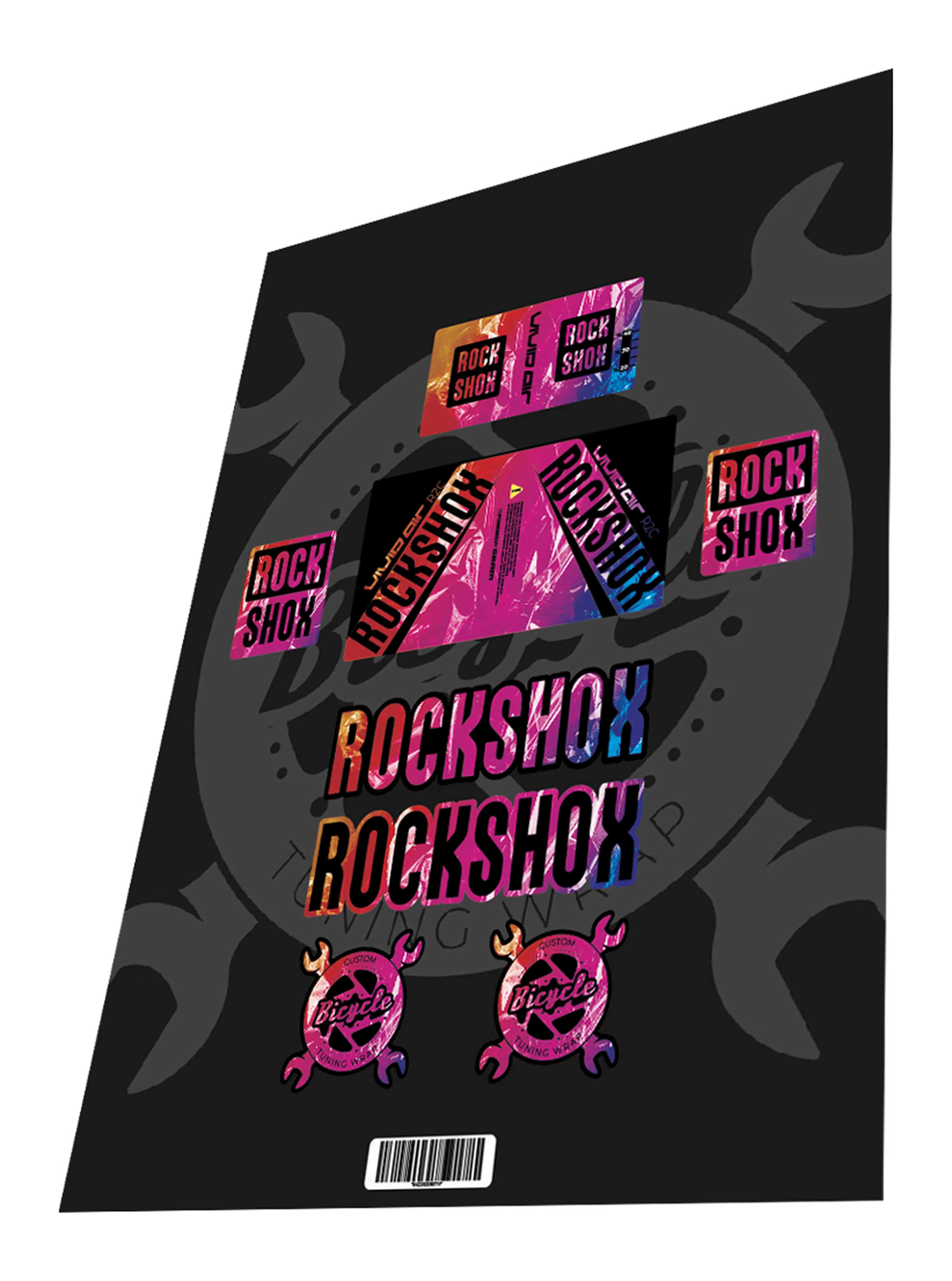 Image Stickere Rockshox Vivid R2C AIR Plastic Gradient 2016