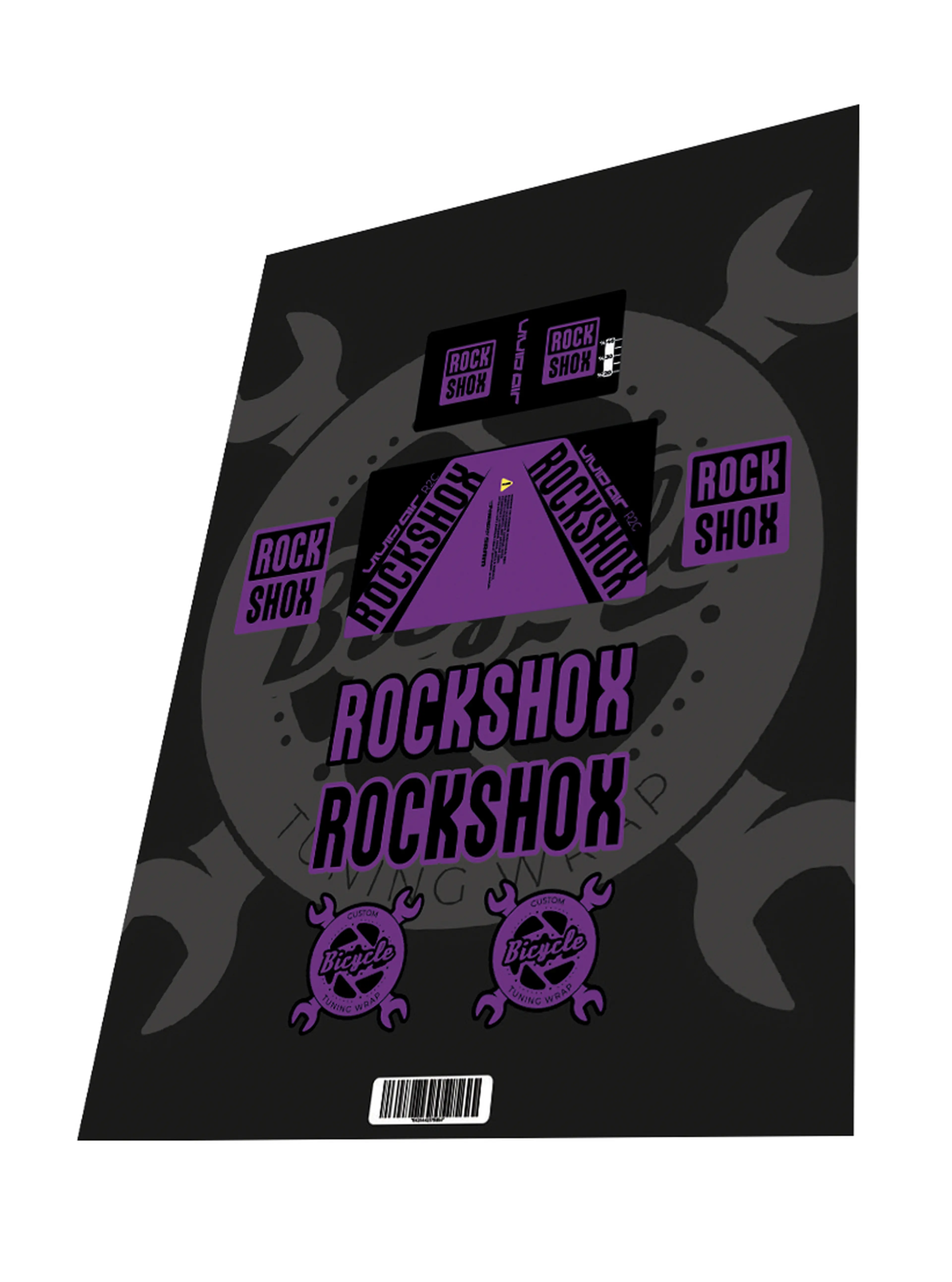 Image Stickere Rockshox Vivid R2C AIR Purple Black 2016