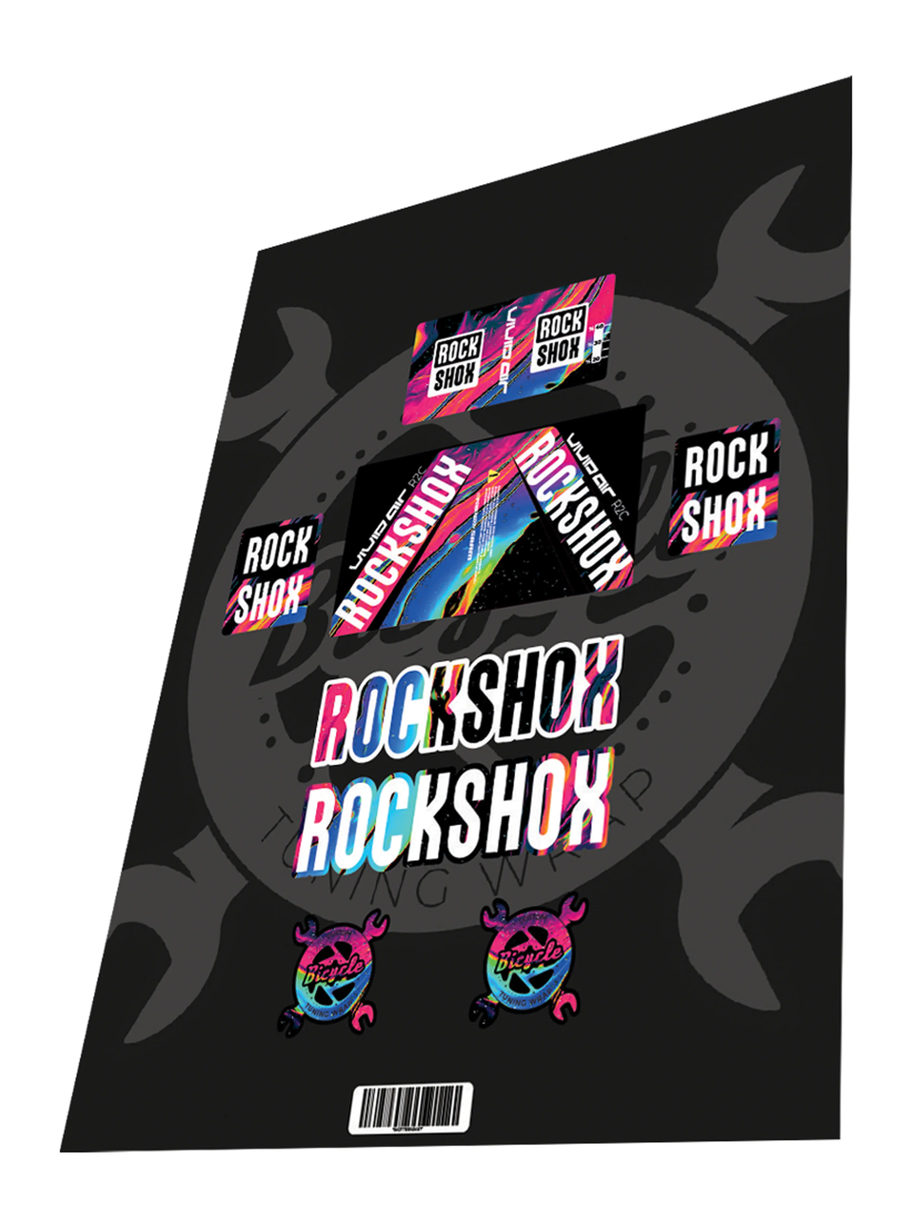 1. Stickere Rockshox Vivid R2C AIR Vivid Colors 2016