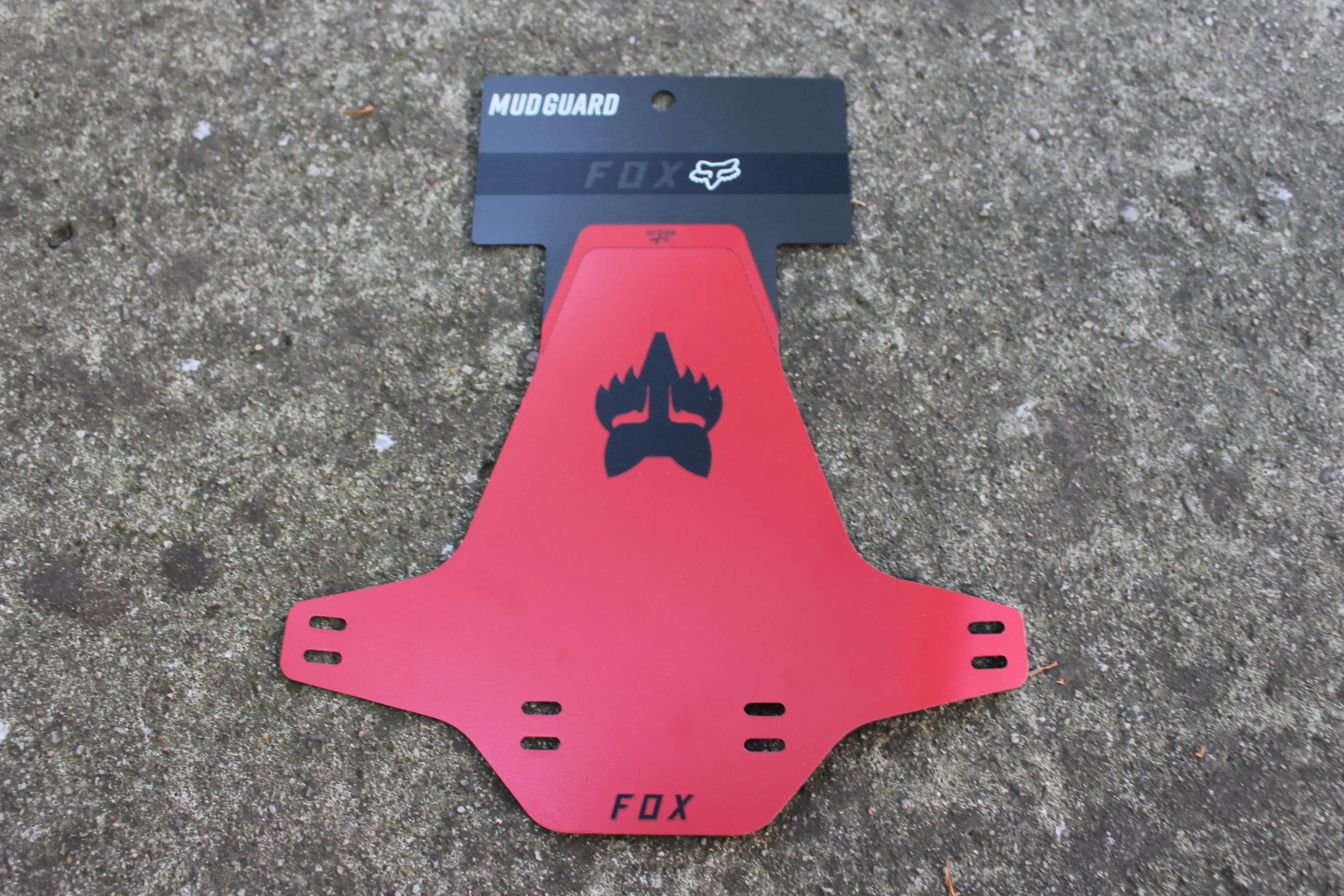1. Fox Head Mud Guard - rosu