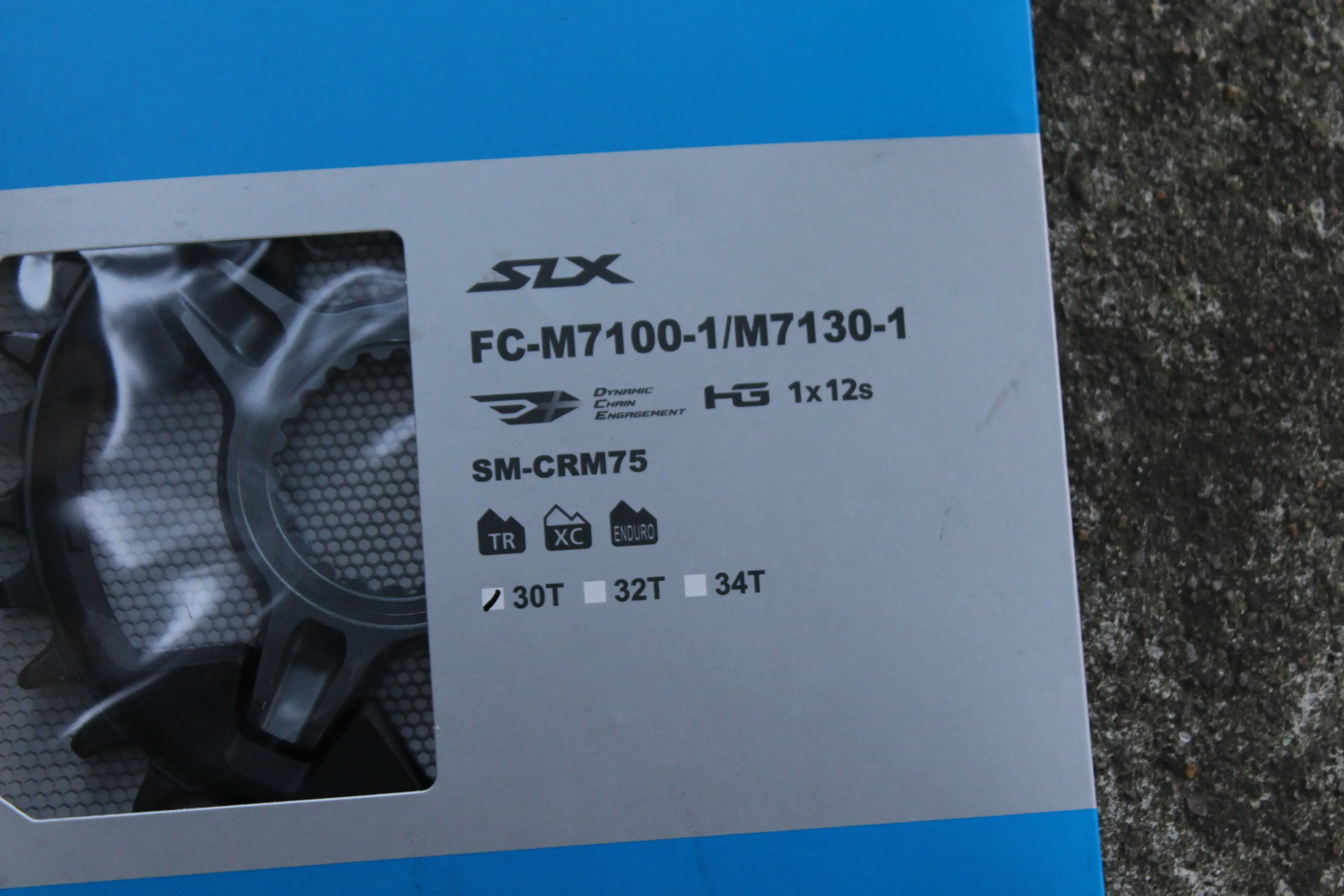 Image Shimano SLX SM-CRM75 - 30T placa angrenaj FC-M7100-1/7120-1/7130-1