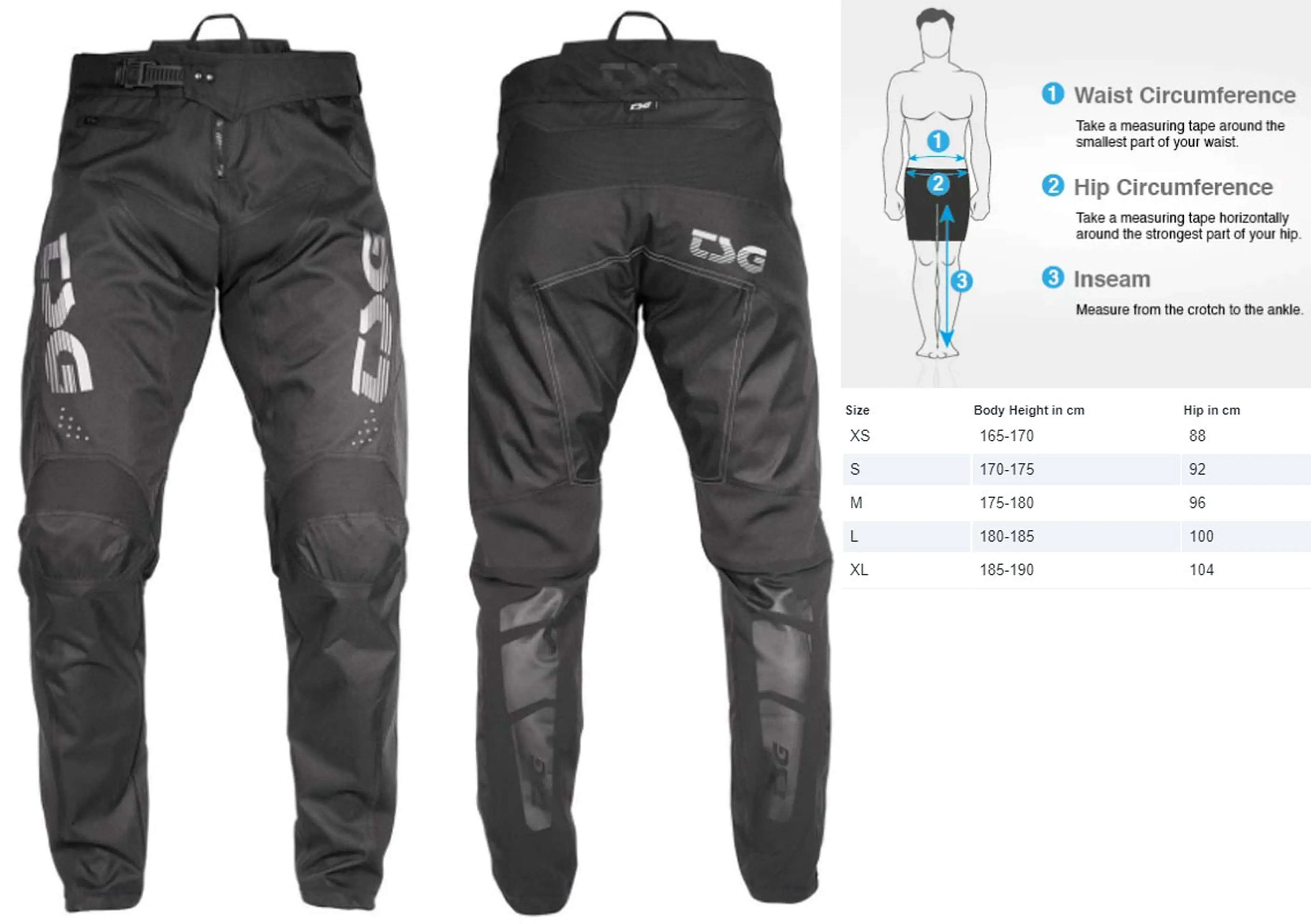 3. TSG Trailz Large - MTB pantalon lung - Enduro, DH