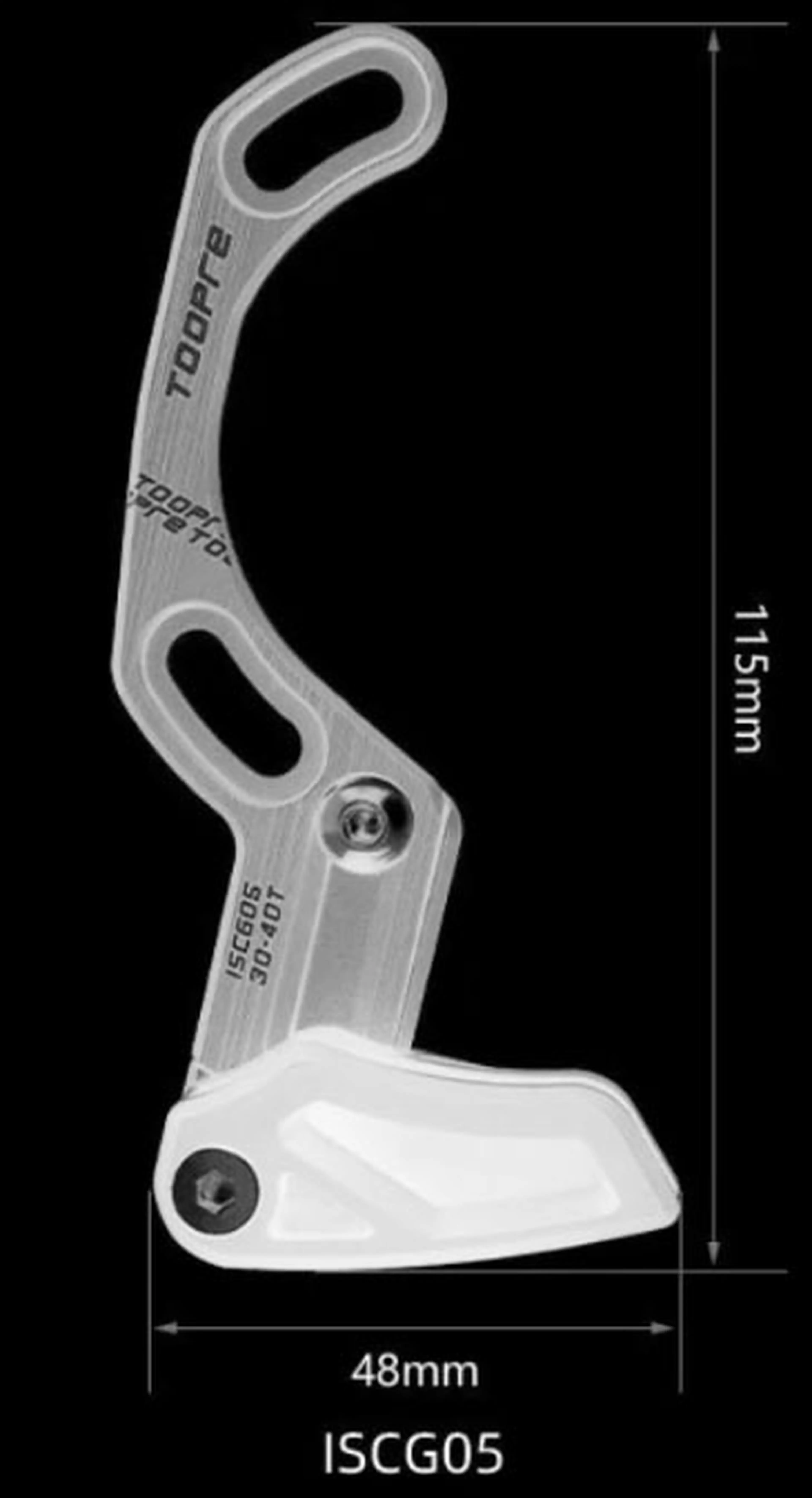8. Toopre Flip-Guide Wide UltraLight CNC - ISCG-05 Chain Guide