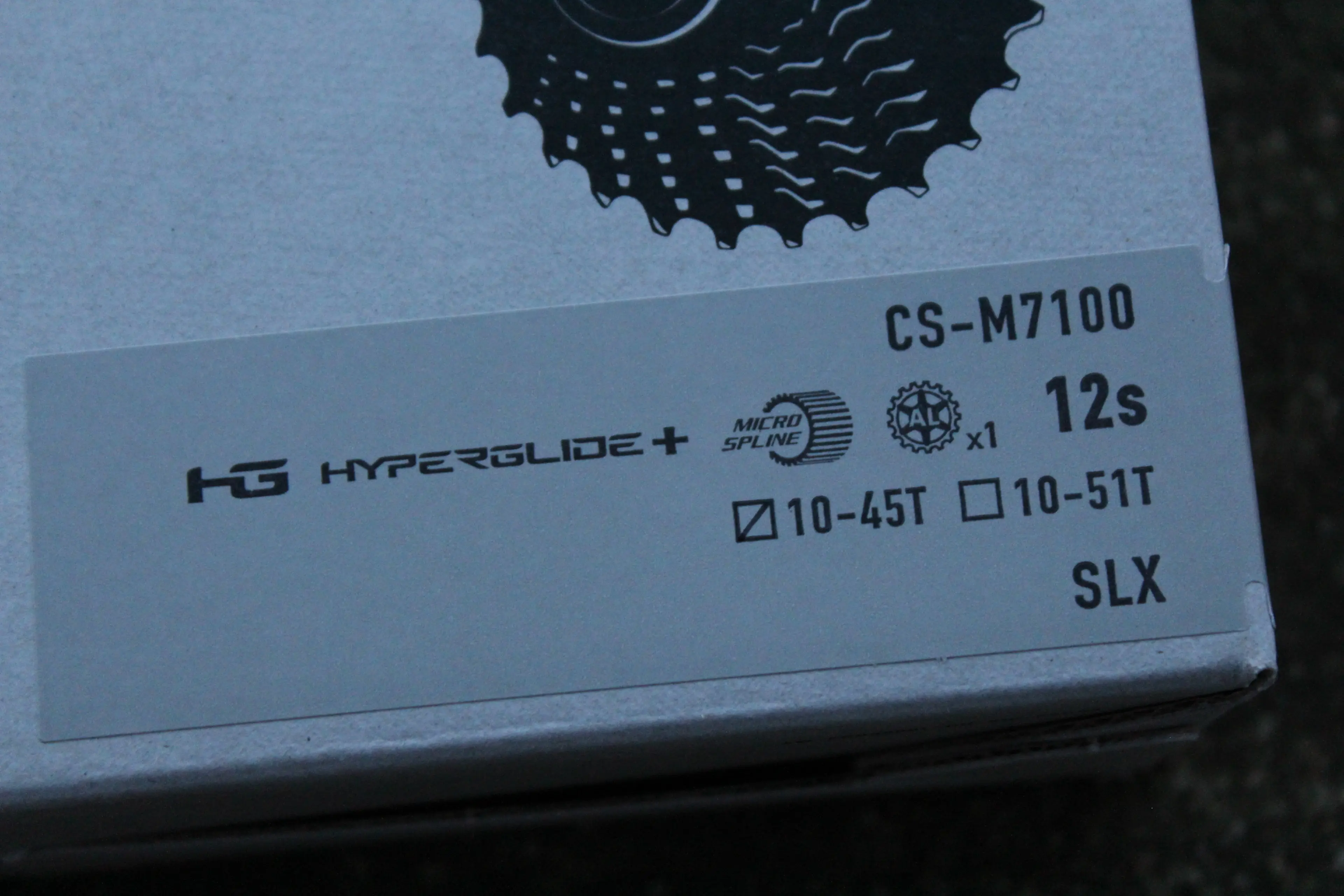 Image Shimano pinion caseta SLX CS-M7100 12-viteza 10-45T