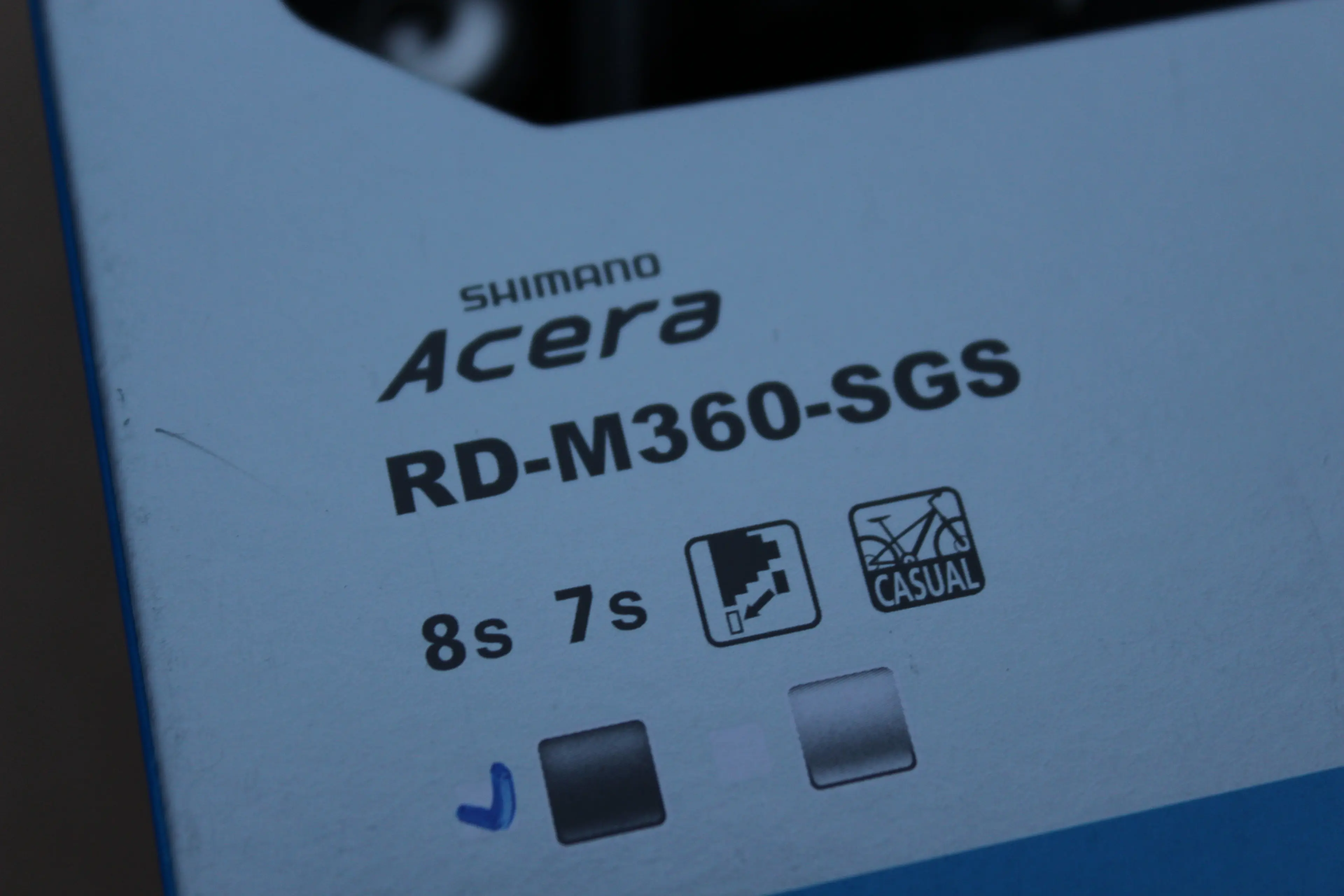 9. Shimano ACERA RD-M360 schimbator spate SGS 7/8vit.