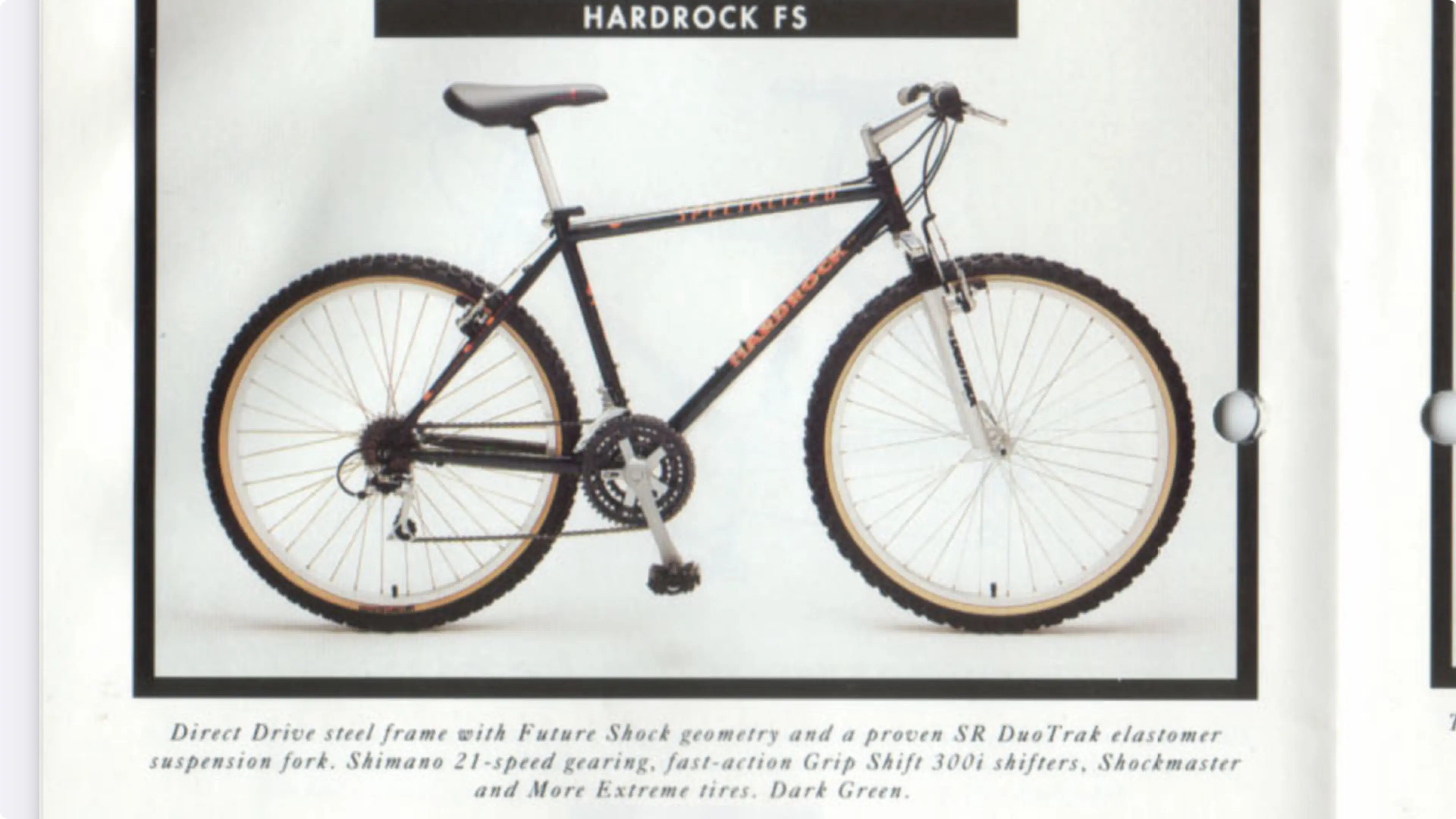 Image Specialized Hardrock FS 1994