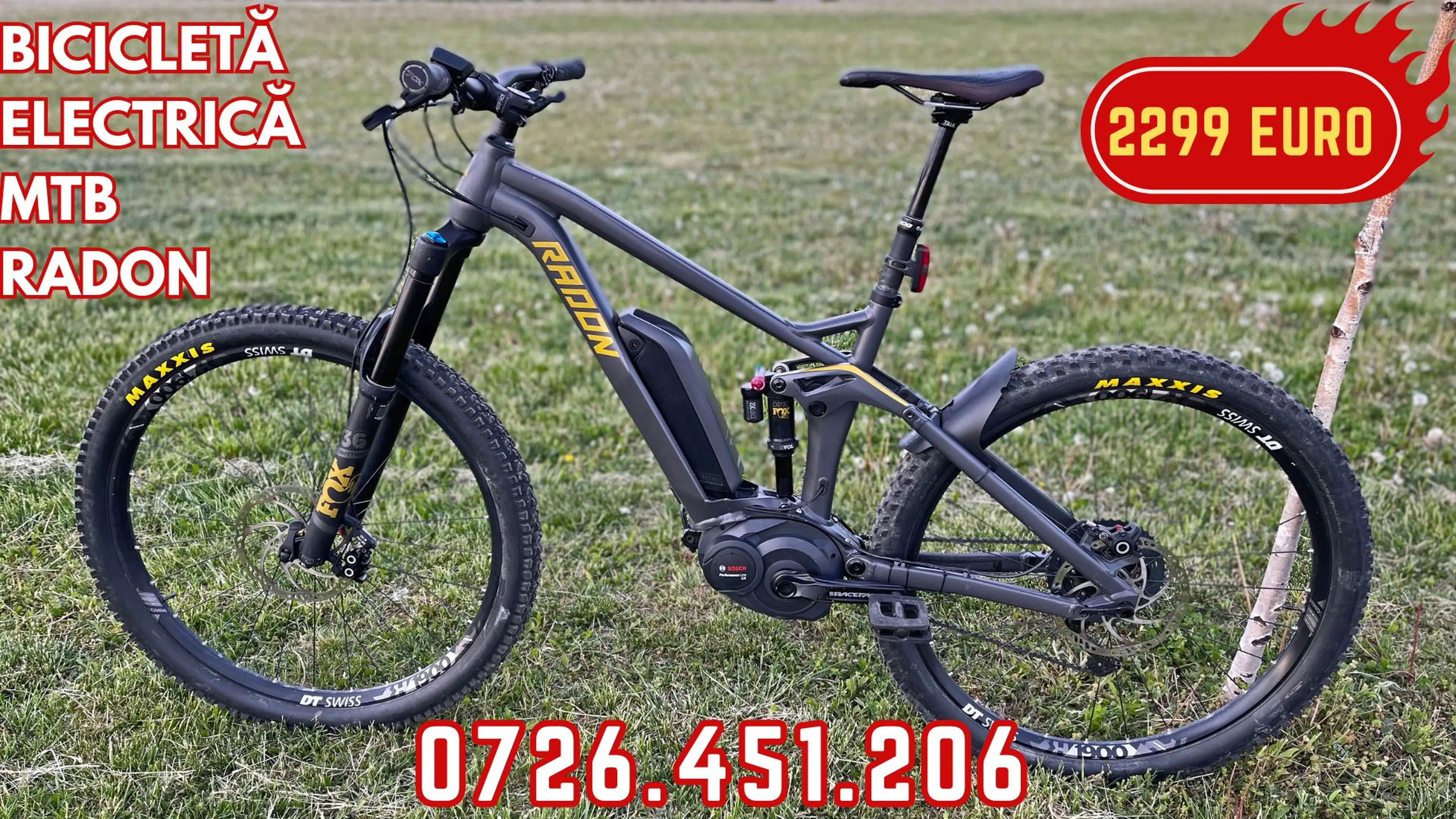 Image Bicicleta electrica E-Bike MTB 29+ Fox XT Enduro All-Mountain