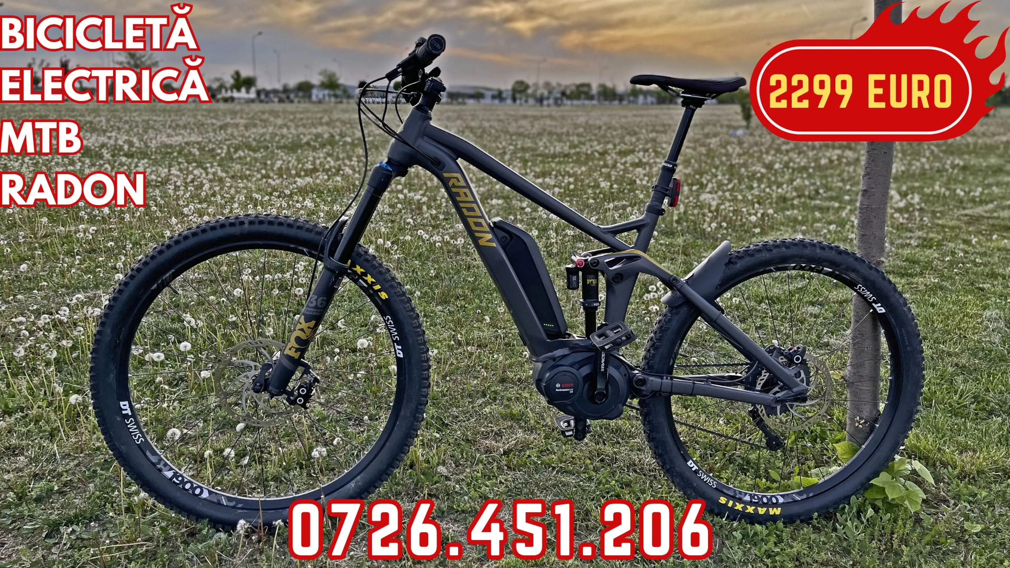 Image Bicicleta electrica E-Bike MTB 29+ Fox XT Enduro All-Mountain