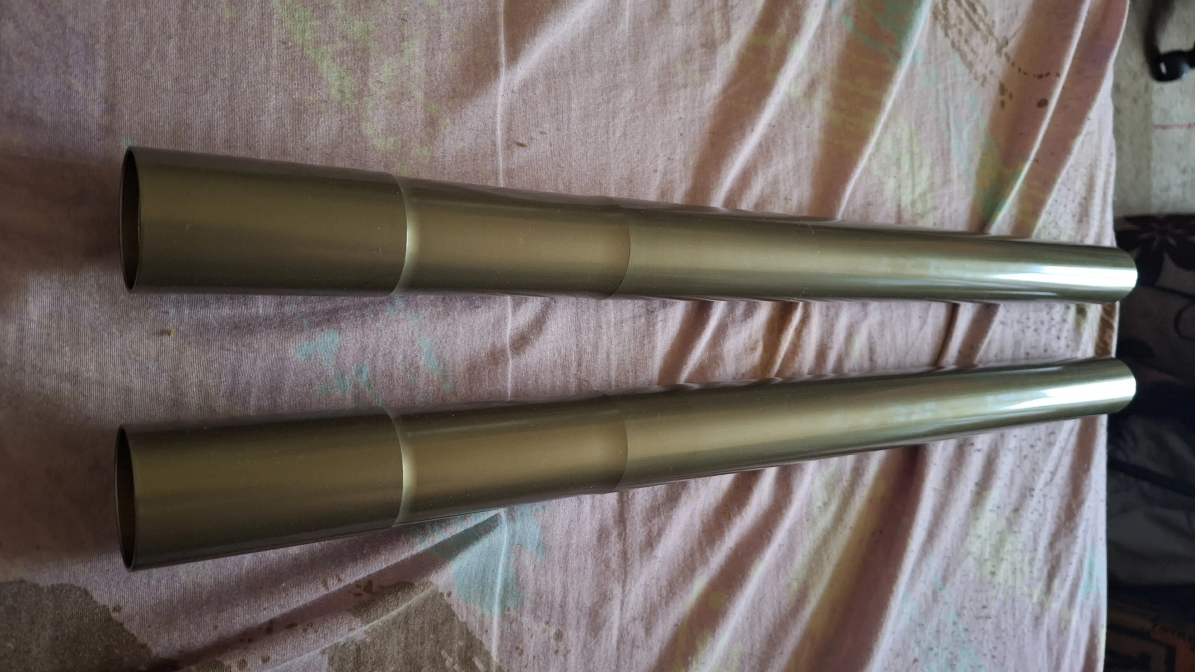 3. Marzocchi Bomber 380 STANCHION Kit 38/T/380 NATURAL COATED