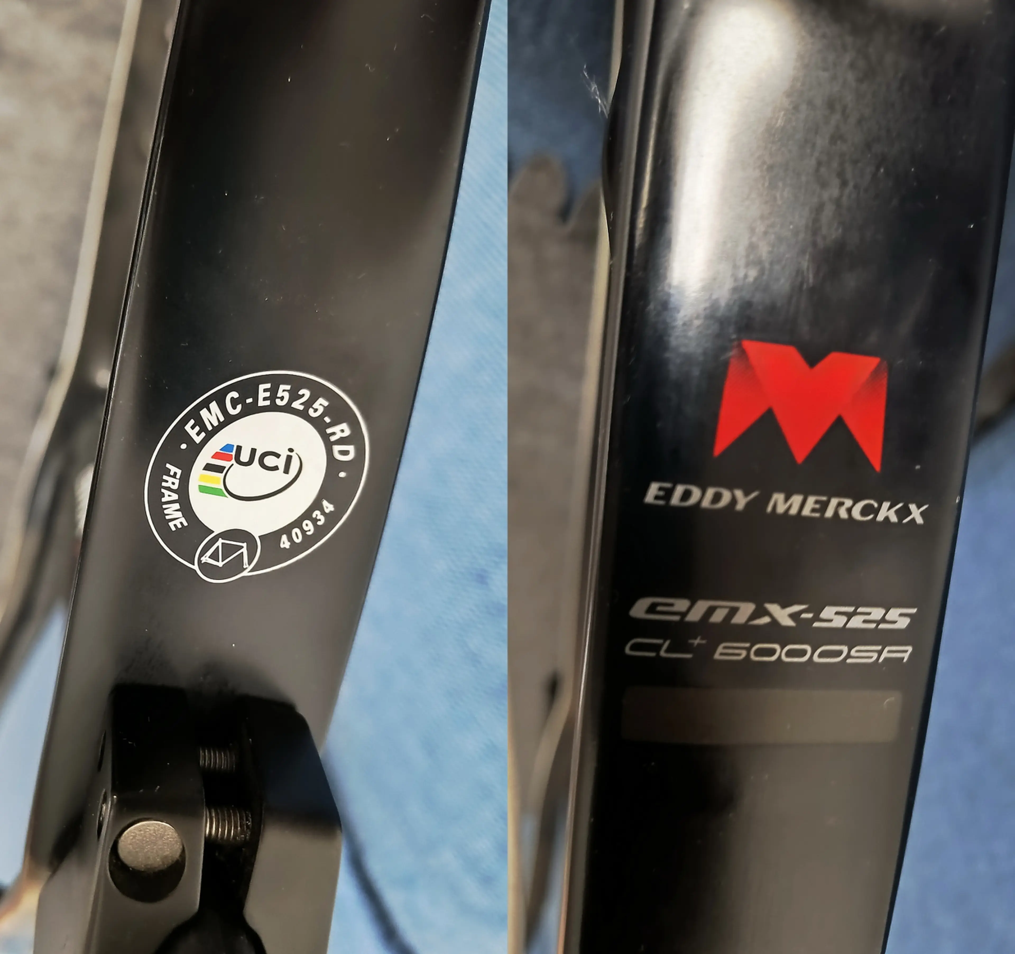 5. Cadru Eddy Merckx EMX 525  XL, perfect