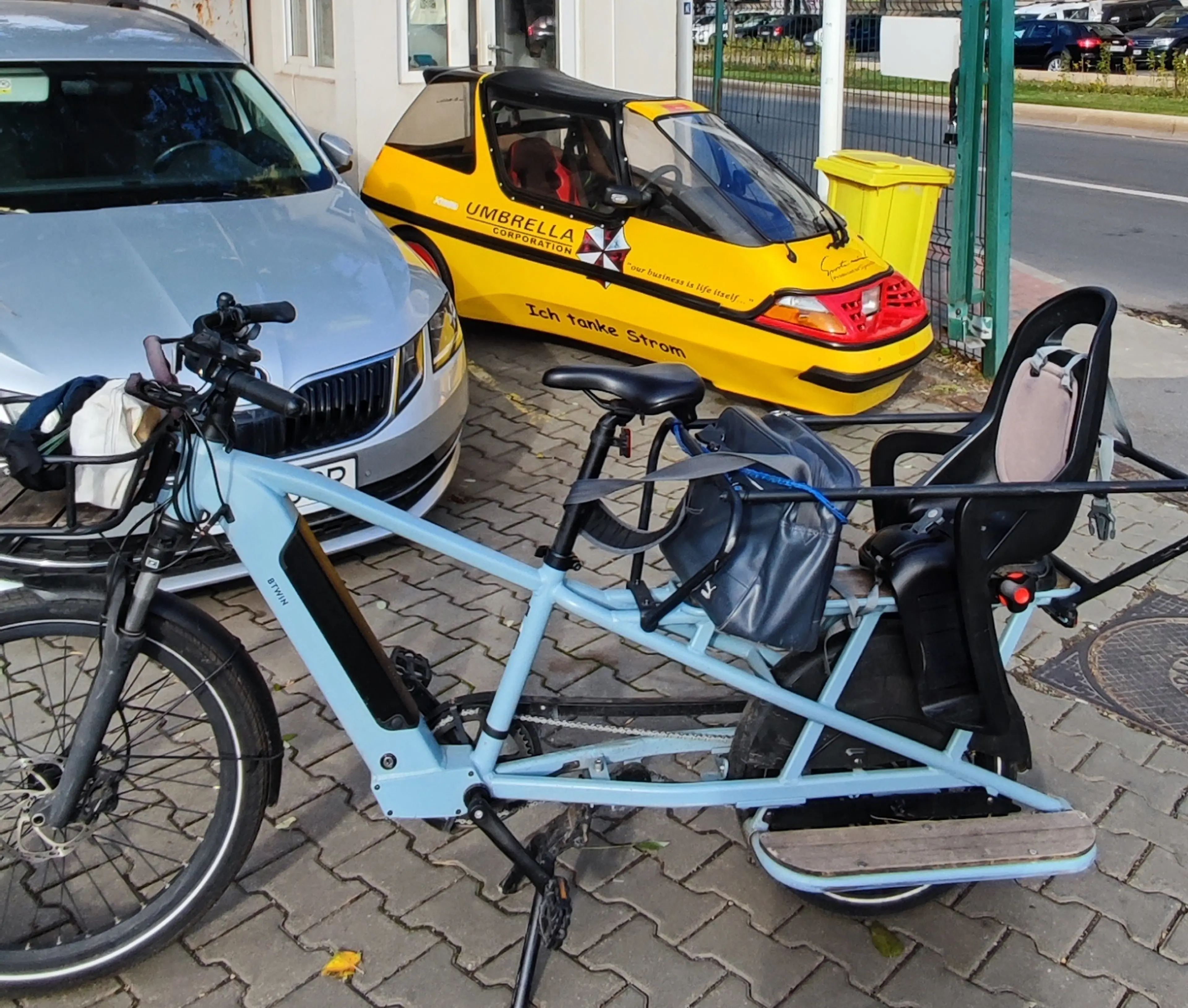 3. Bicicleta electrica btwin cargo LONGTAIL R500E