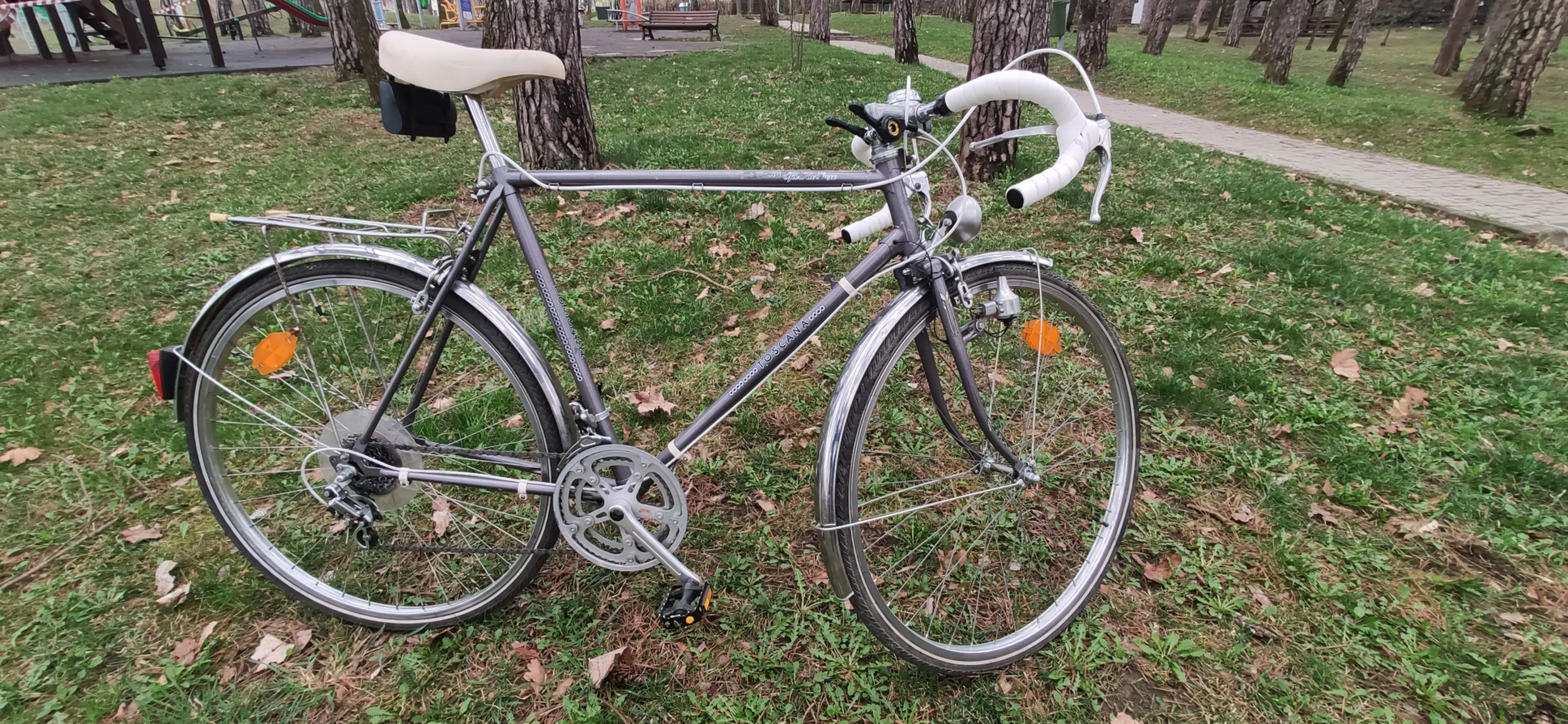 Image Bicicleta Retro Toscana Sport de Luxe 28",reconditionata, 2x6 viteze