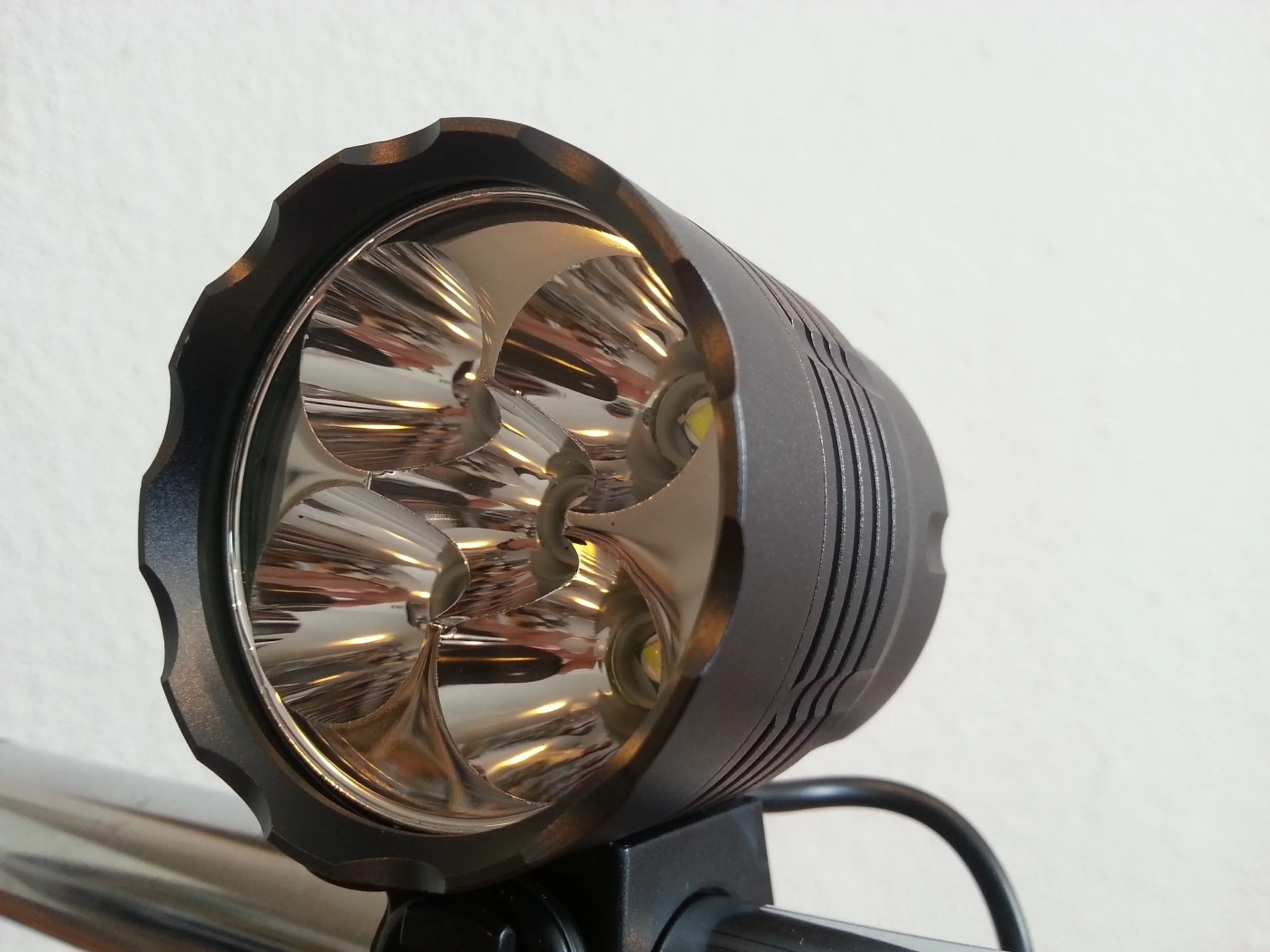 7. Far lanterna bicicleta 5 led cree xm- l t6 la 5200 lumeni