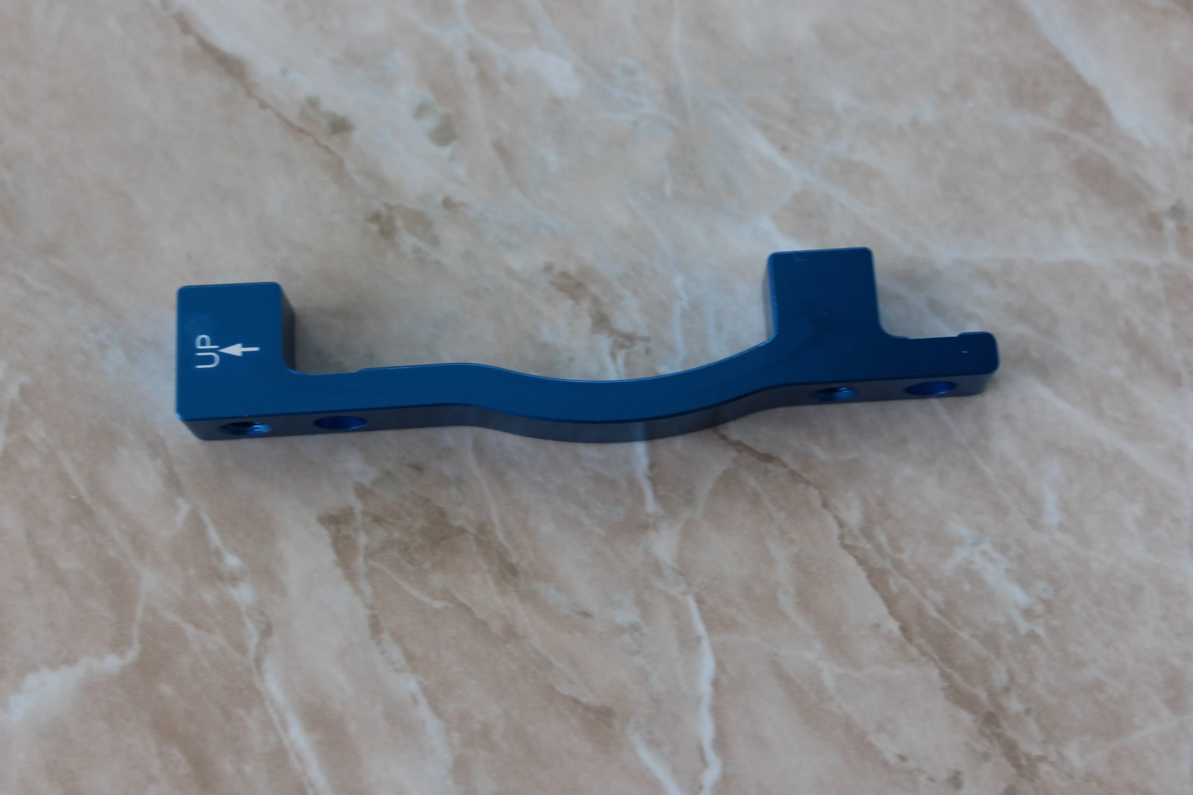 Image Adaptor fata 203mm PostMount CNC albastru