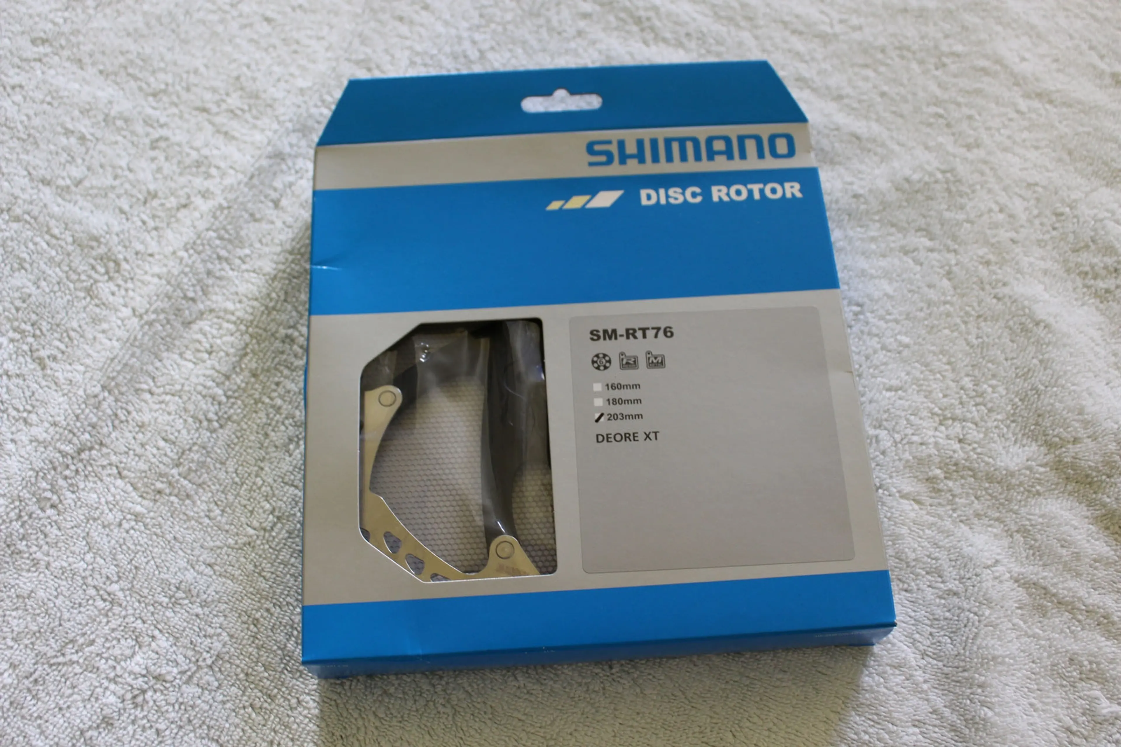Image Shimano XT Disc SM-RT76L2 - 203mm