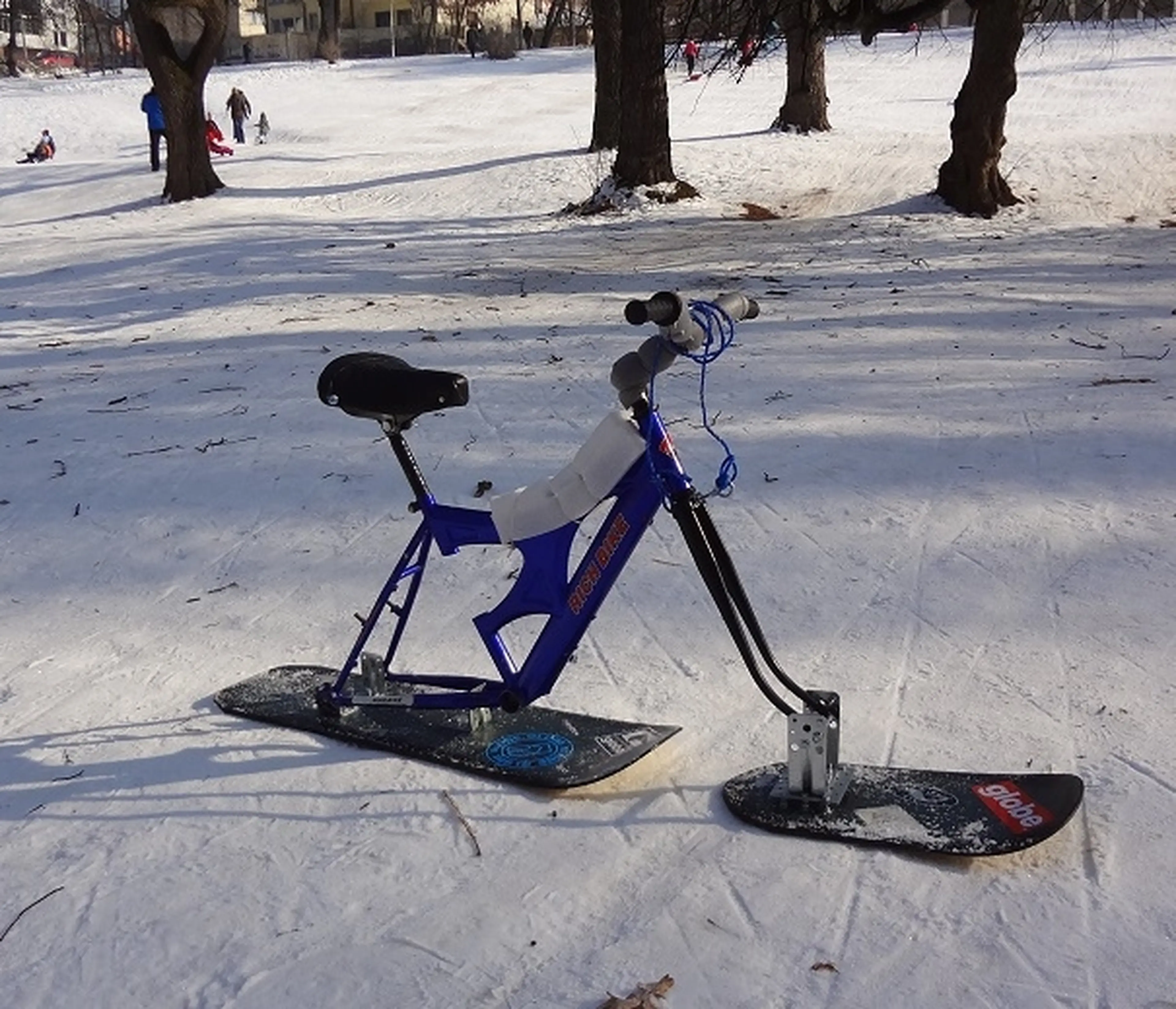 1. Snow bike