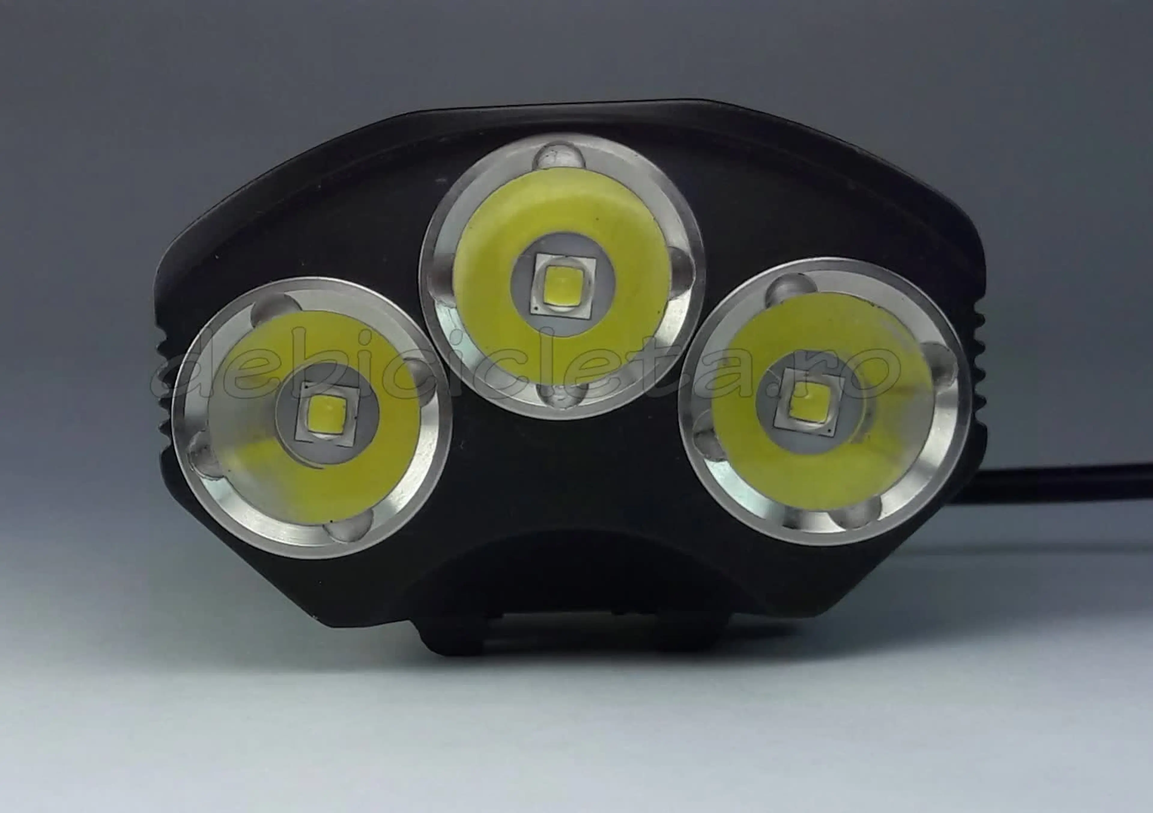 Image Far lanterna bicicleta CREE XM L 3T6 LED D009 buton comanda lux