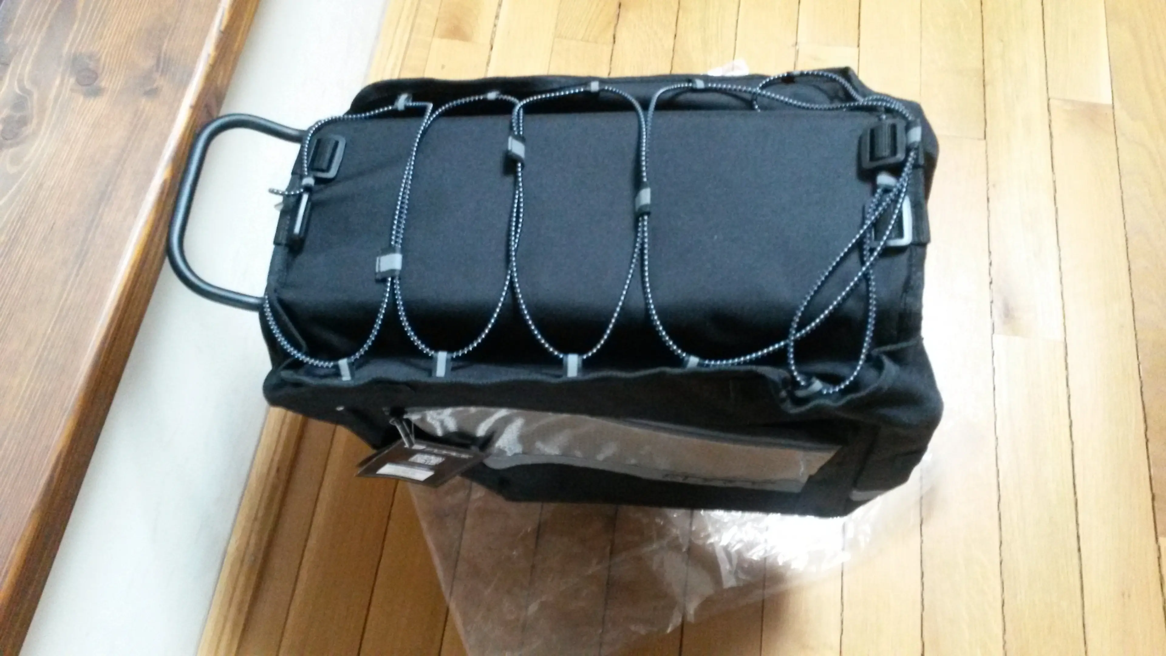 Image Vand geanta dubla pentru portbagaj spate bicicleta Force  , noua