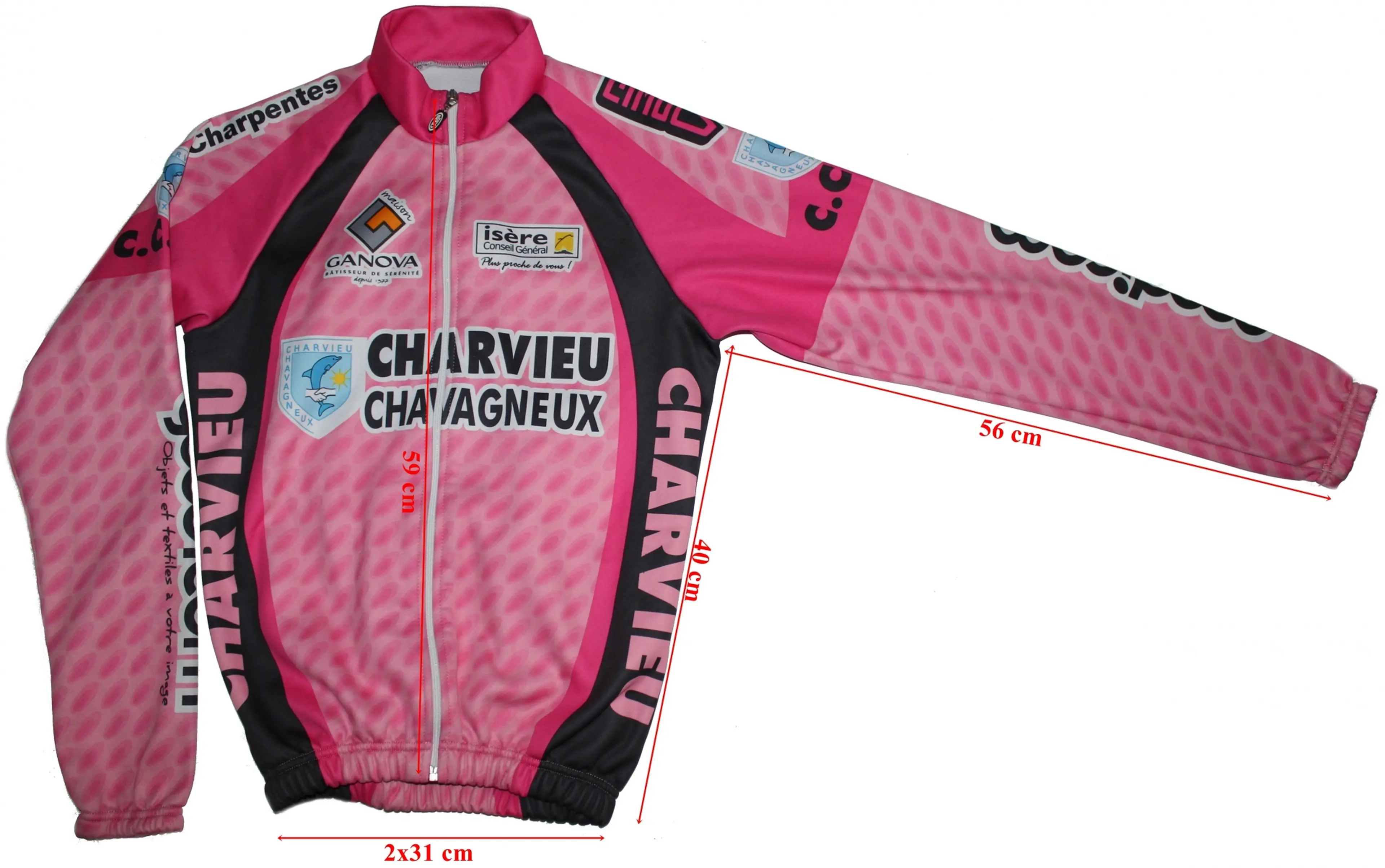Image Bluza ciclism windstopper Charvieu, Windtex, unisex, marimea XS-S