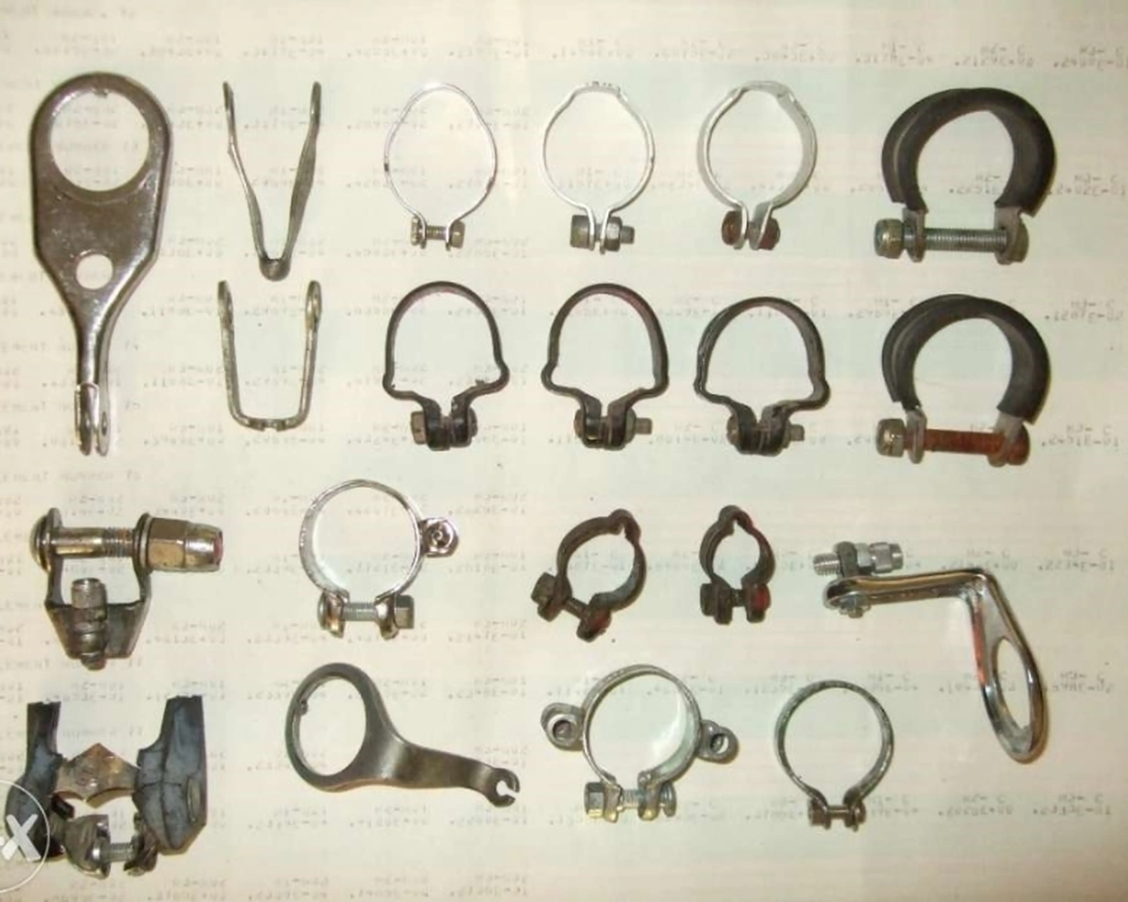 1. Coliere cabluri Shimano sau Sachs Huret