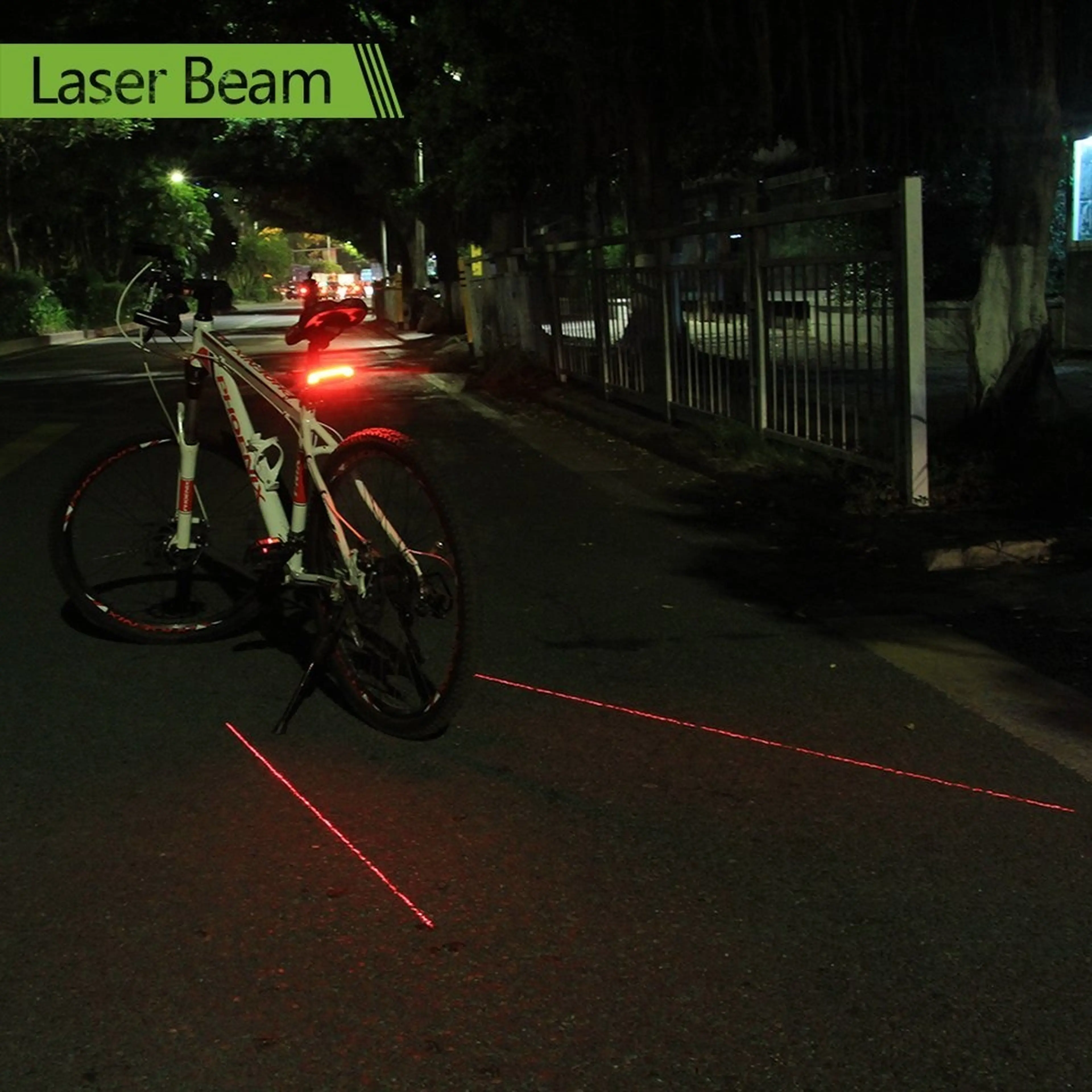 Image Meilan X5 Stop spate (semnalizare) usb Wireless bicicleta