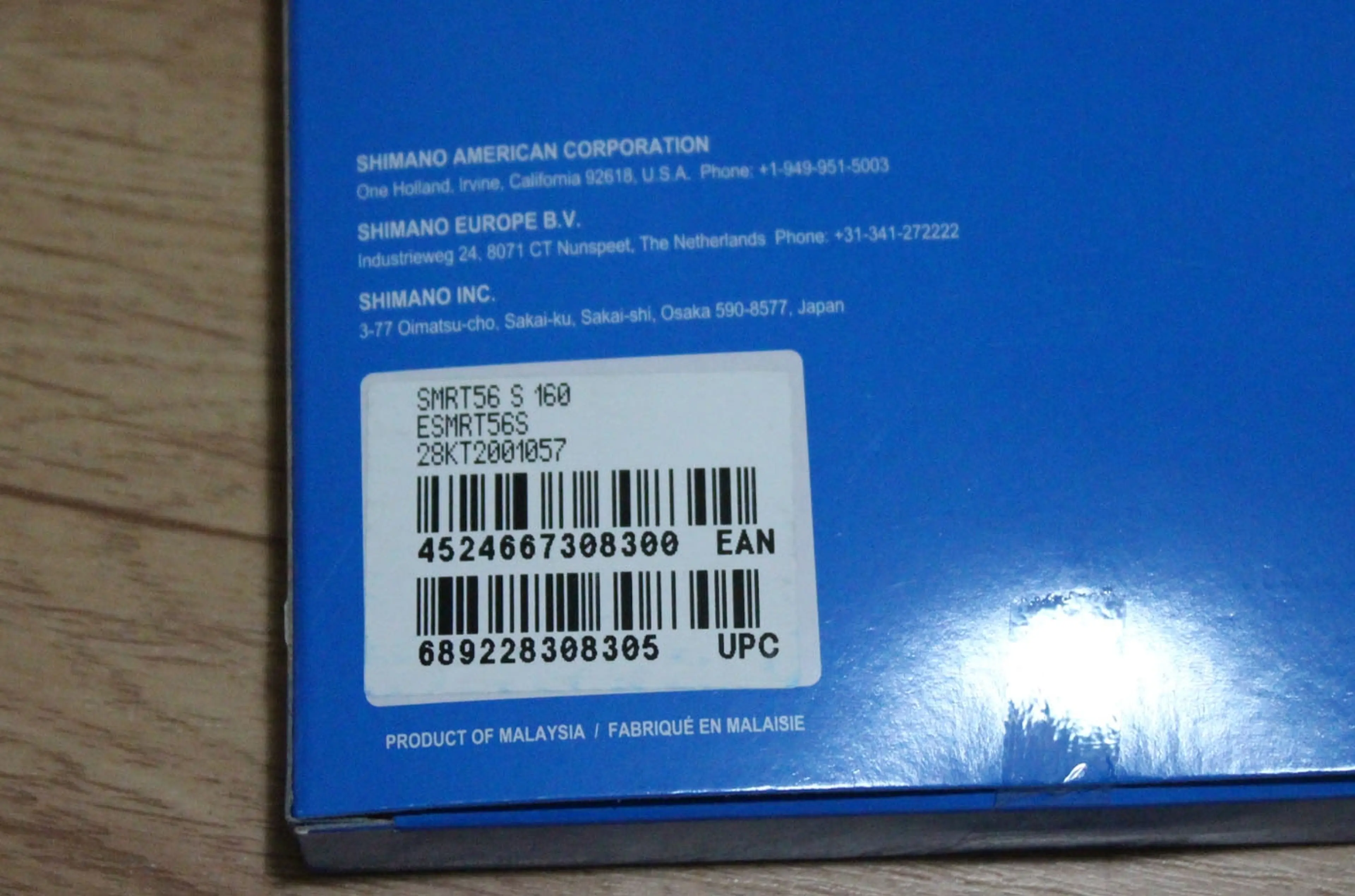 2. Shimano SM-RT56S 160mm disc