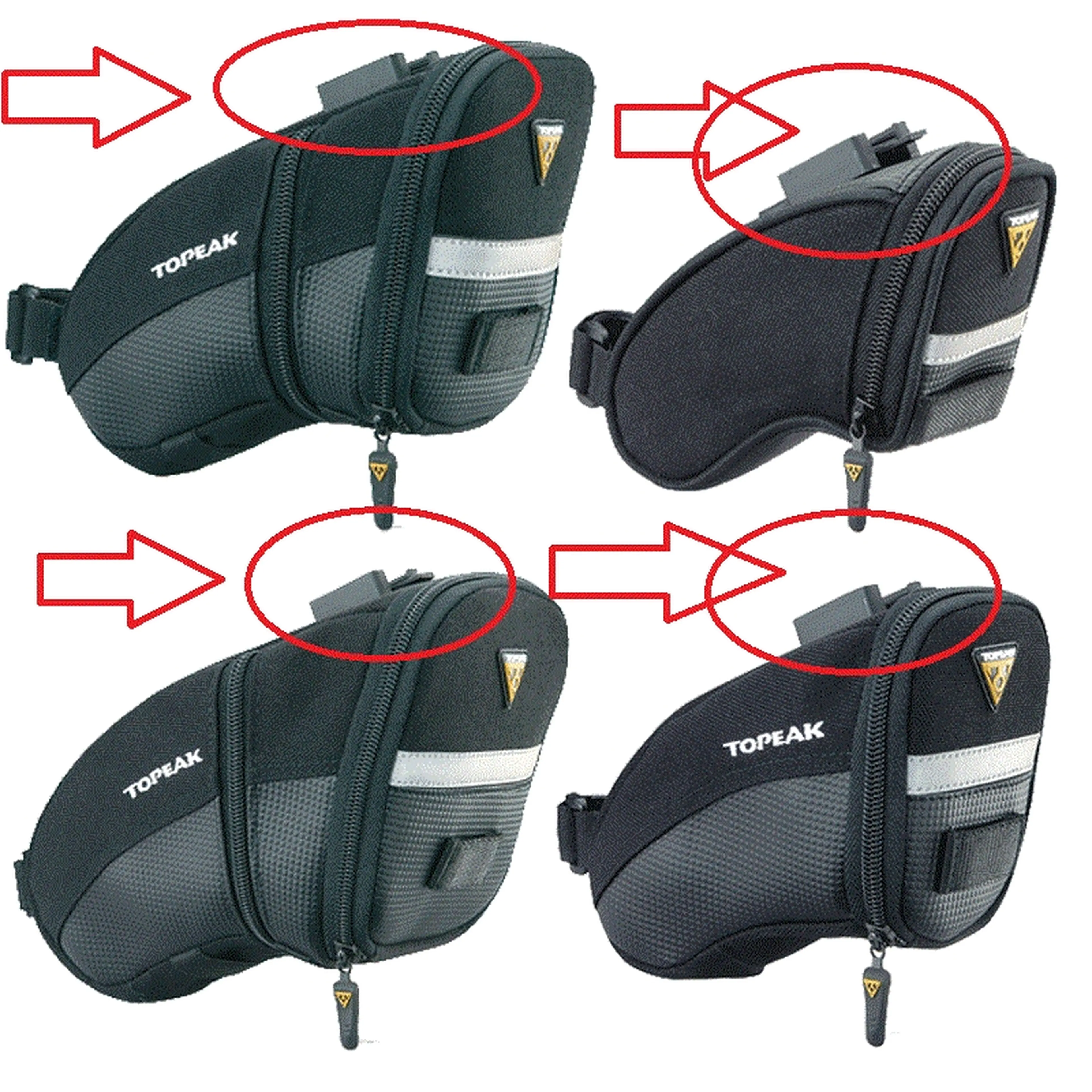 6. Topeak, CUBE  Saddle Adapter for CLICK Saddle Bags
