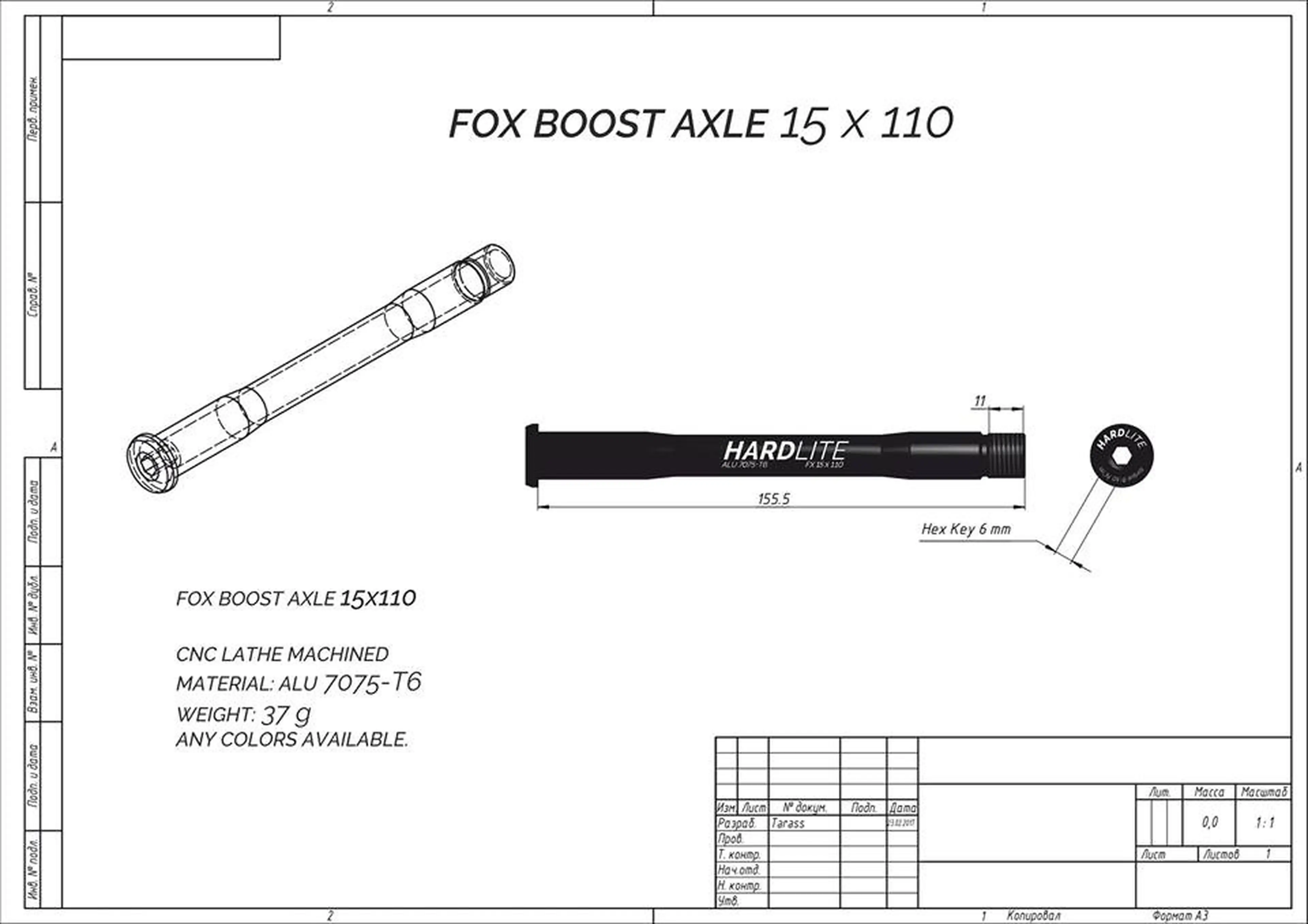 Image Ax butuc fata, pt Fox 15x100, 33-36 gr.