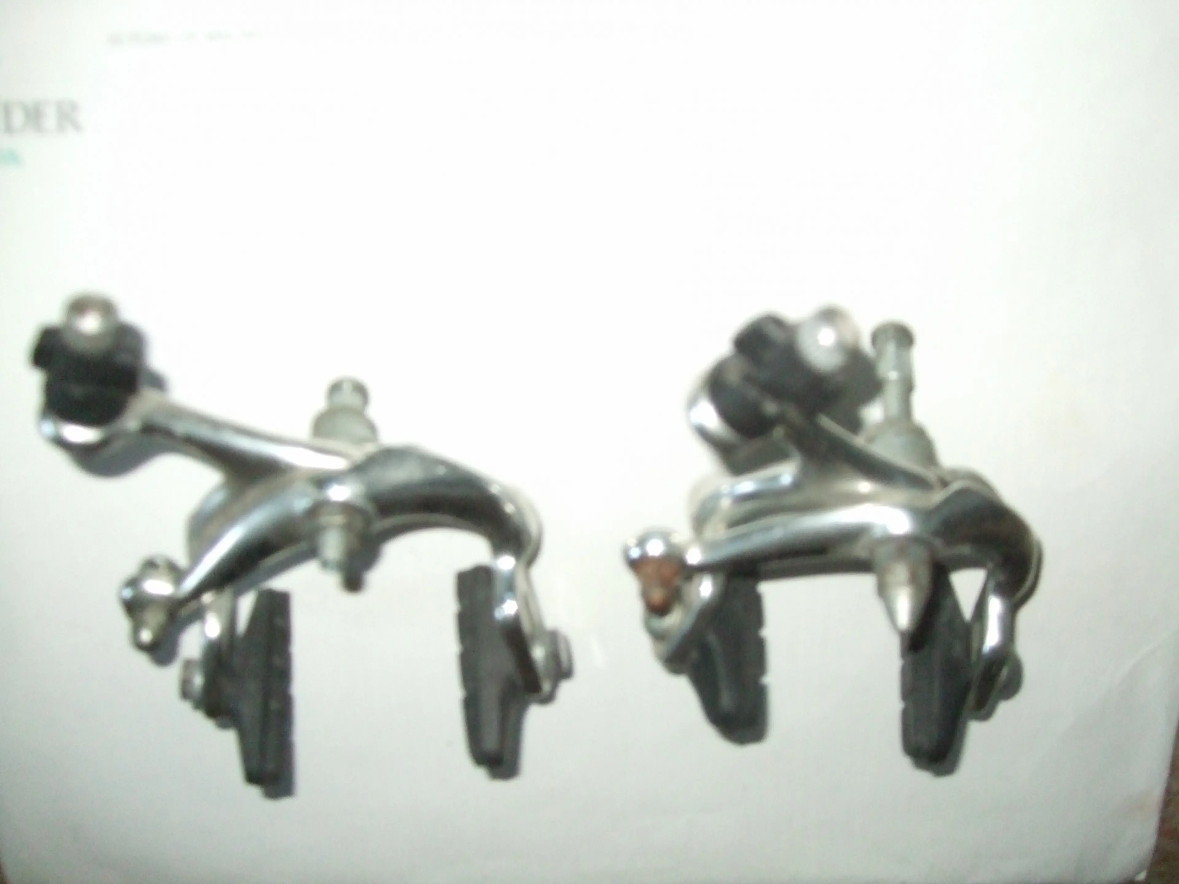 2. Clești de frână din aluminiu Saccon Altex cu saboți cursieră
